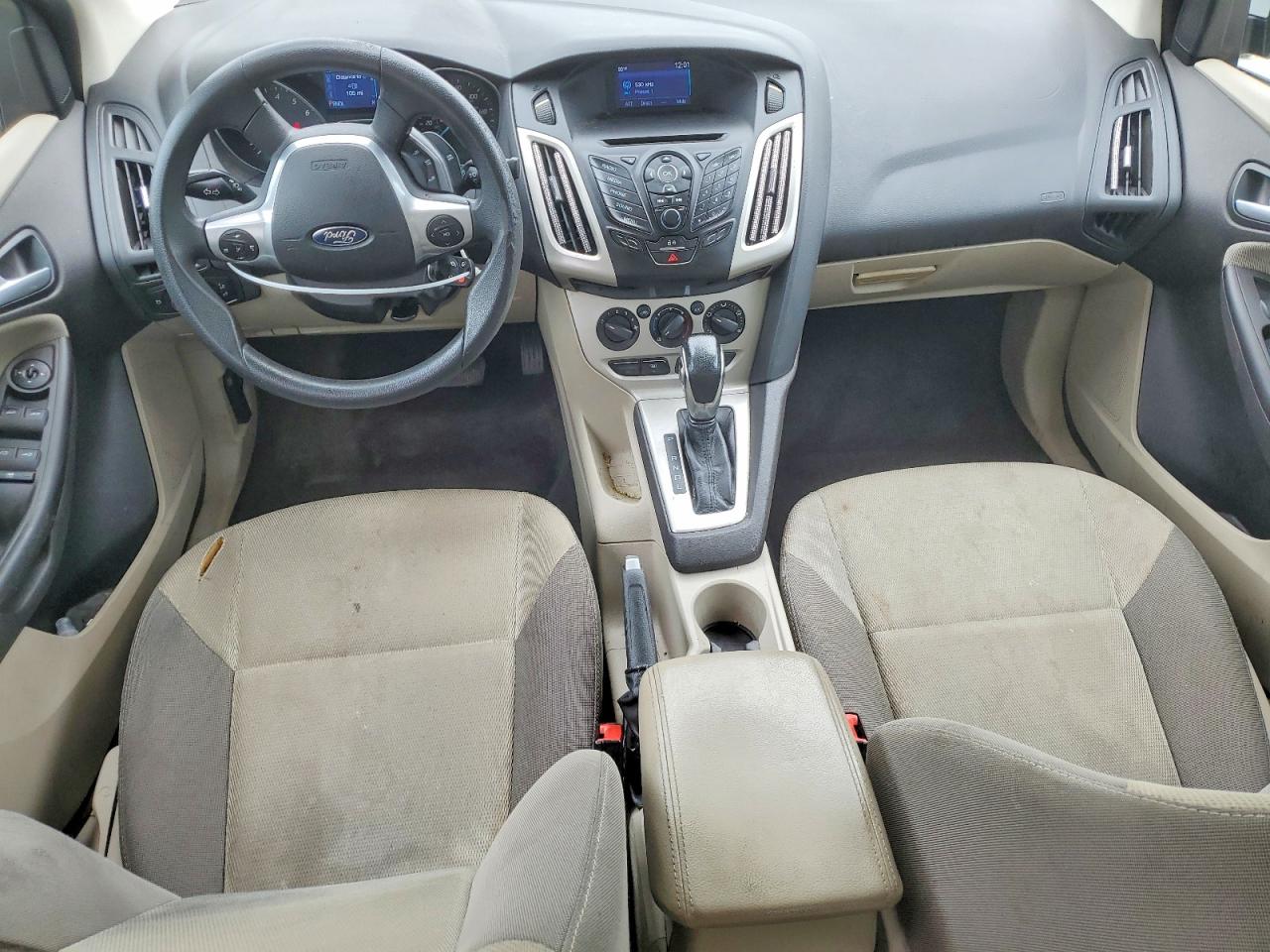 2014 Ford Focus Se White vin: 1FADP3F22EL272469