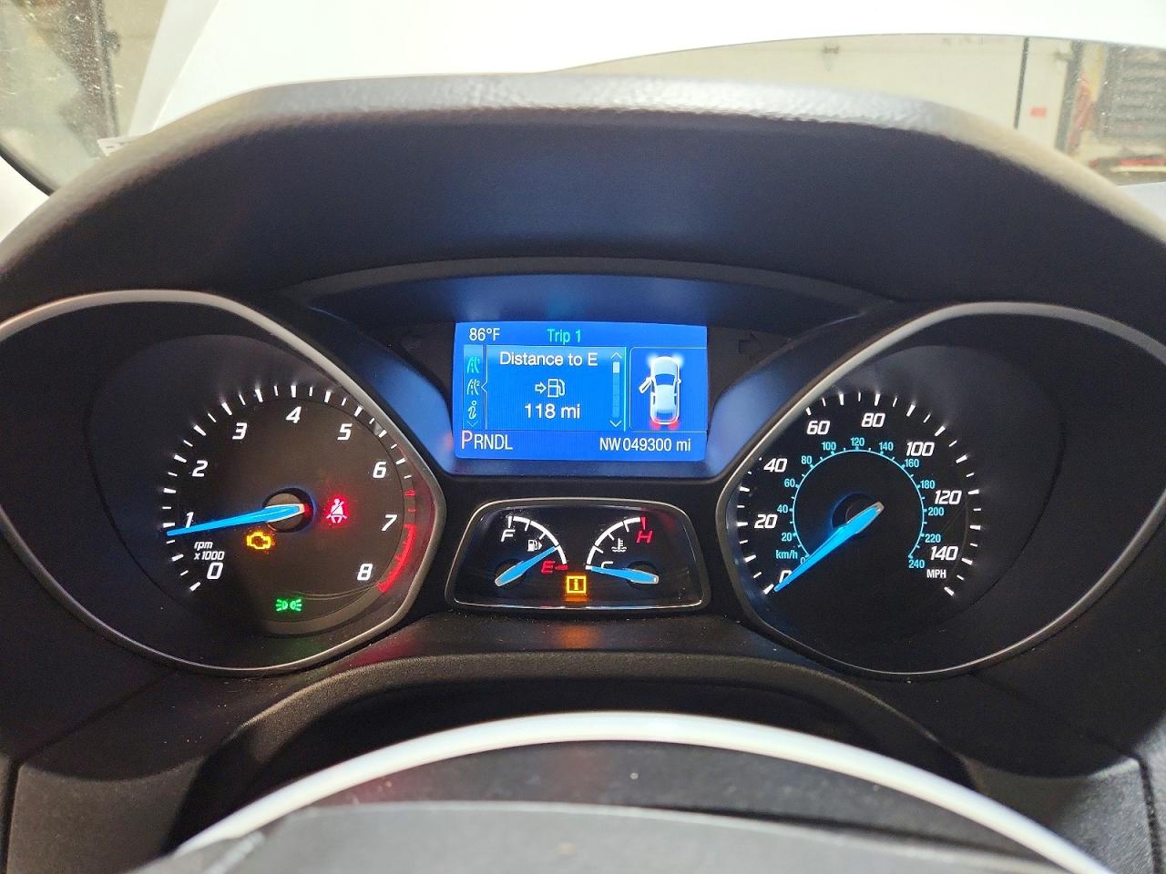 2014 Ford Focus Se White vin: 1FADP3F22EL274965