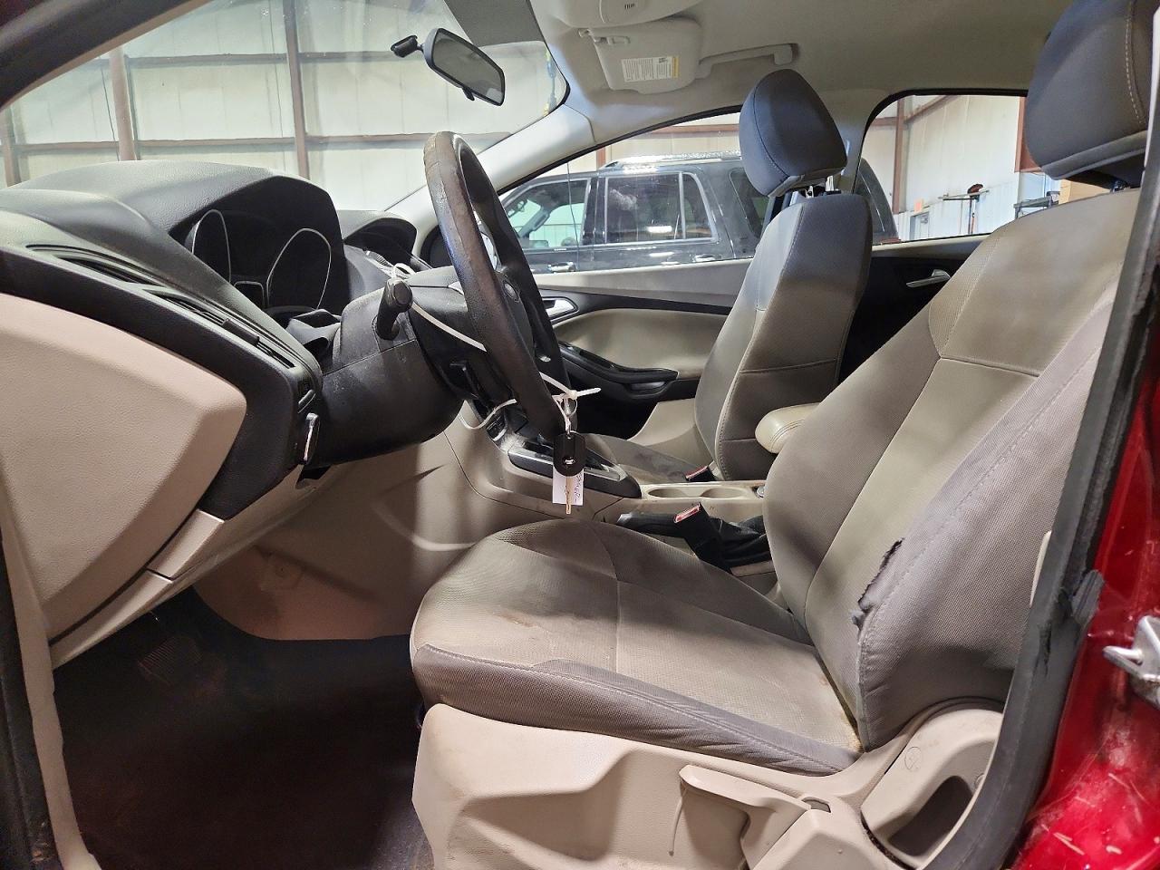 2014 Ford Focus Se Темно-бордовый vin: 1FADP3F22EL291491