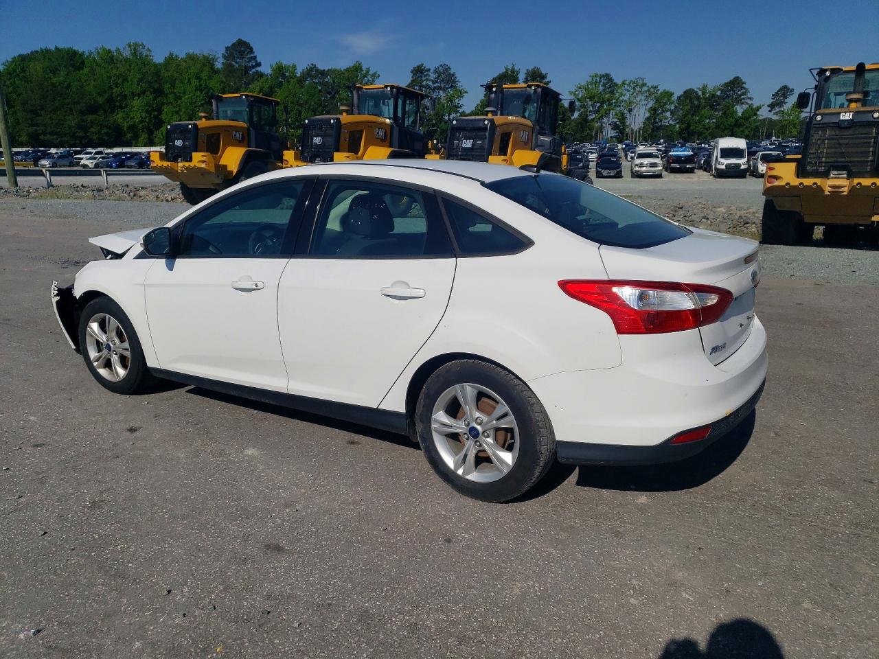 2014 Ford Focus Se White vin: 1FADP3F22EL324778