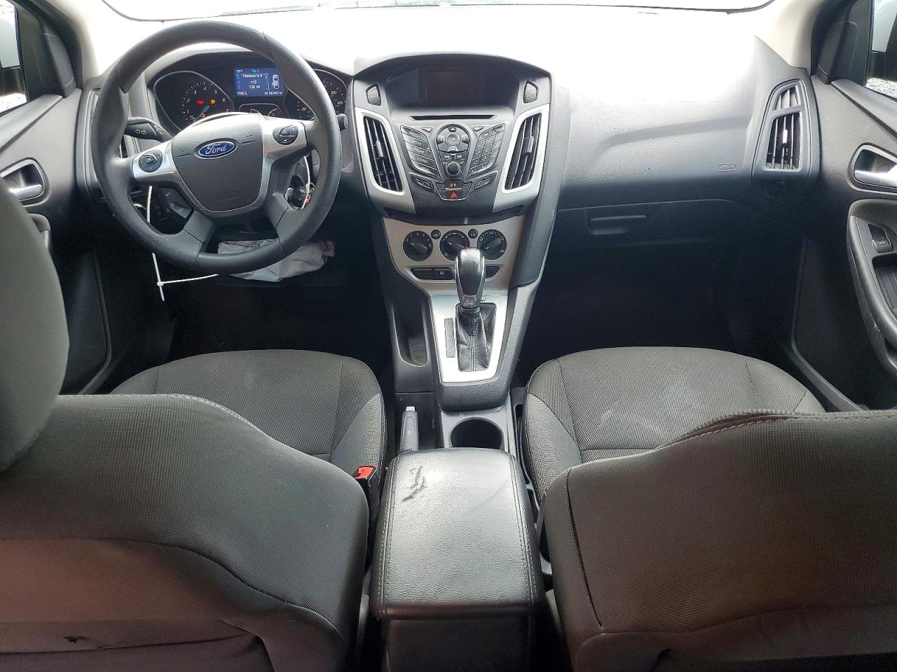 2014 Ford Focus Se White vin: 1FADP3F22EL336753