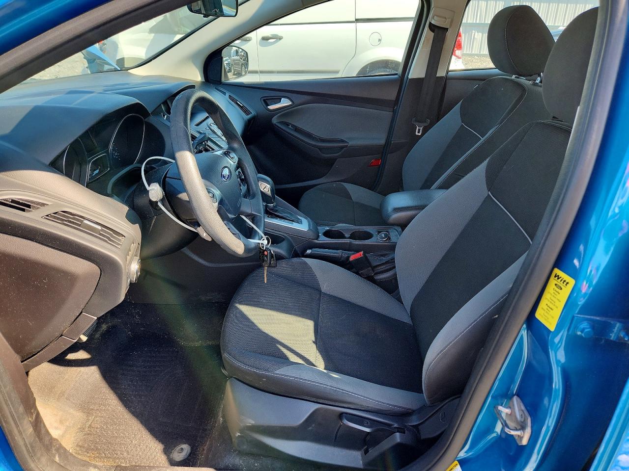 2014 Ford Focus Se Blue vin: 1FADP3F22EL337093