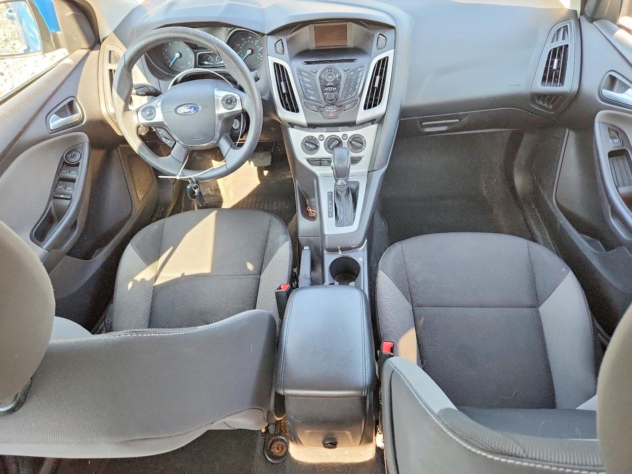 2014 Ford Focus Se Blue vin: 1FADP3F22EL337093