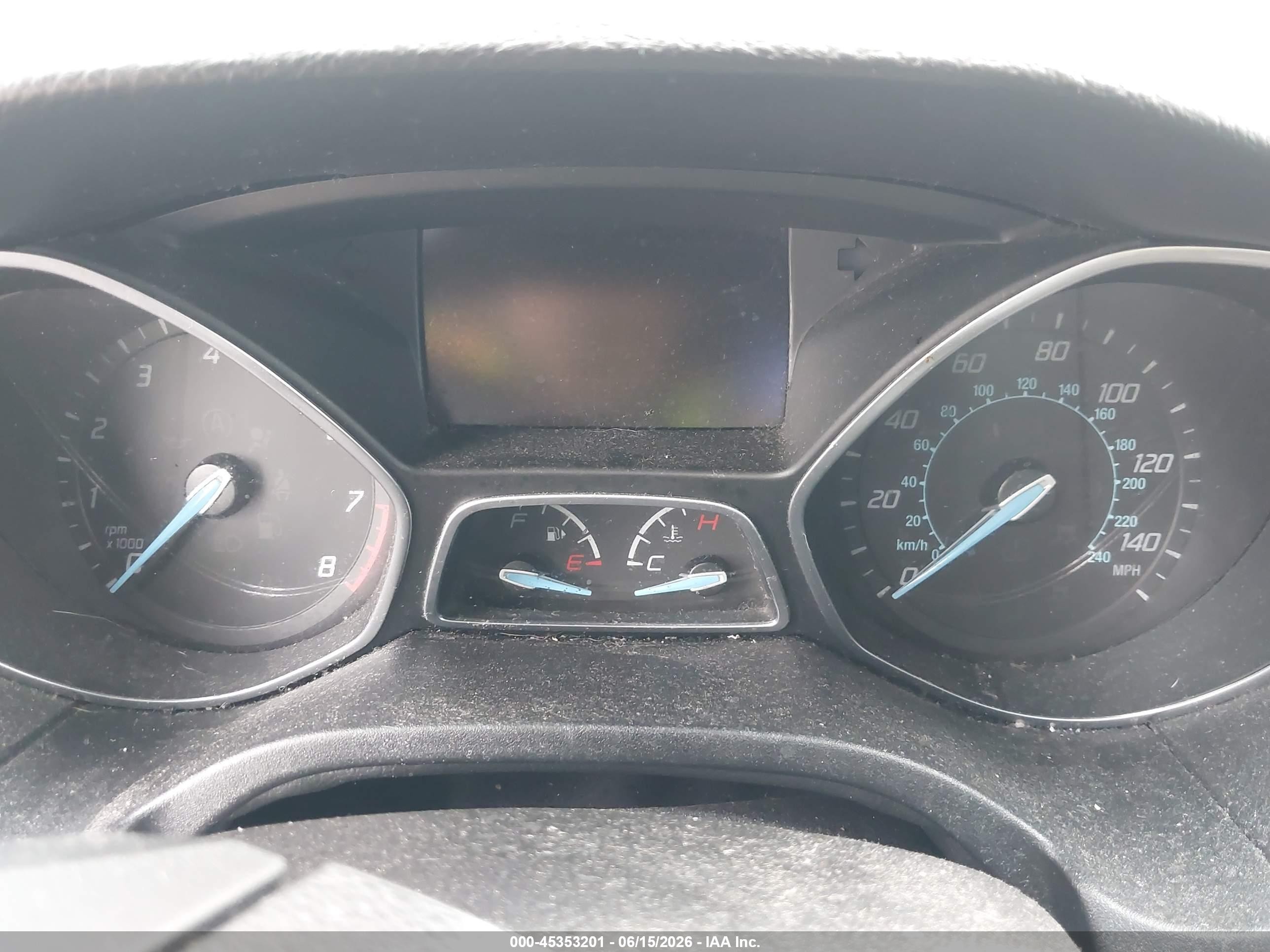 2014 Ford Focus Se Gray vin: 1FADP3F22EL340835