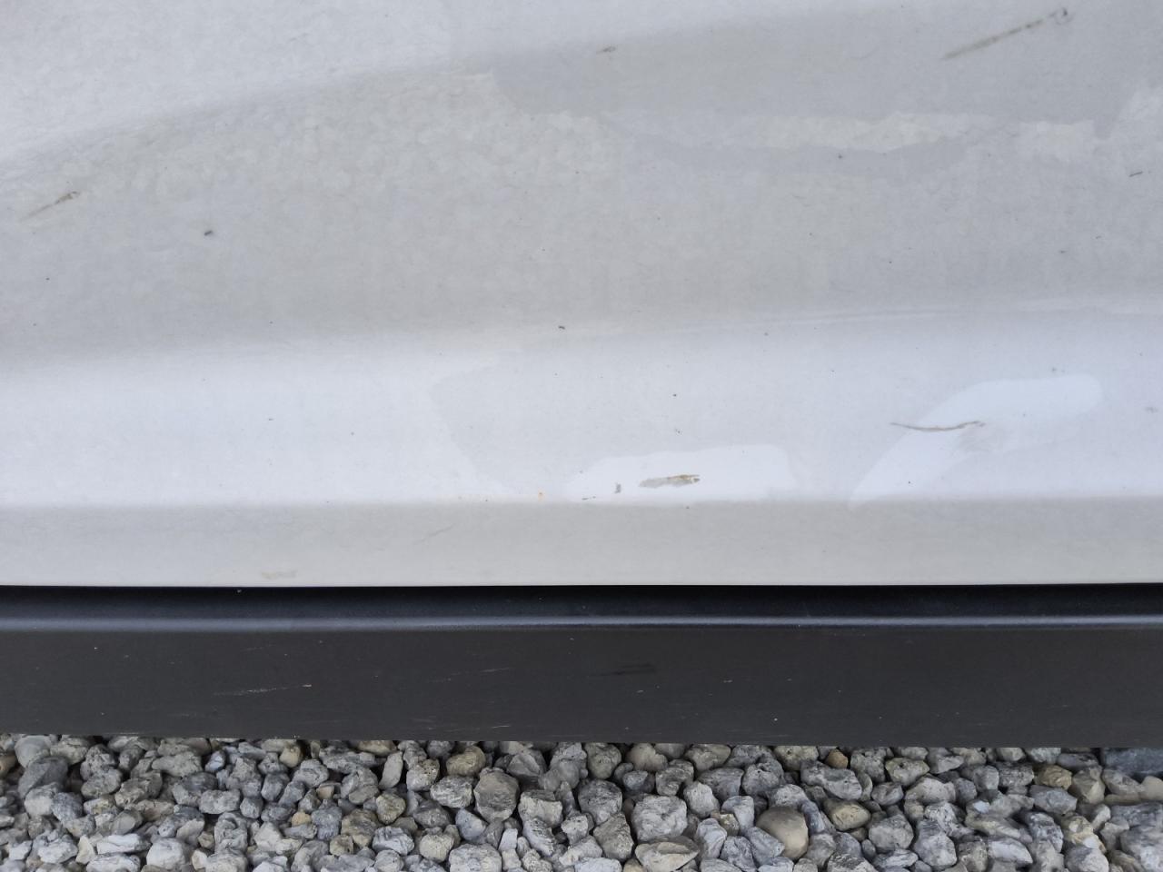 2014 Ford Focus Se White vin: 1FADP3F22EL345890 Damage: Left Front Door, Multiple Scratches Heavy, 2