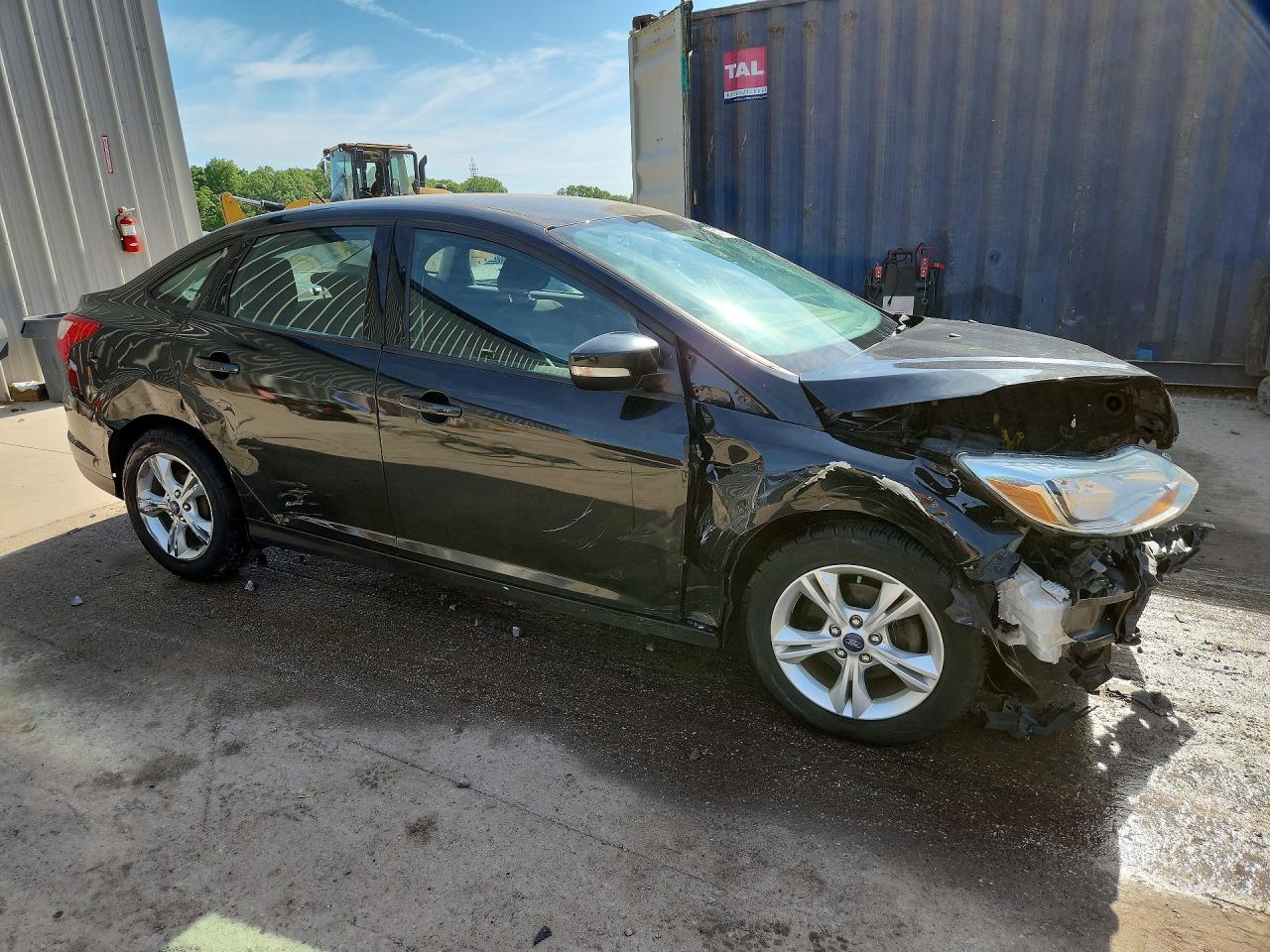 2014 Ford Focus Se Black vin: 1FADP3F22EL346473