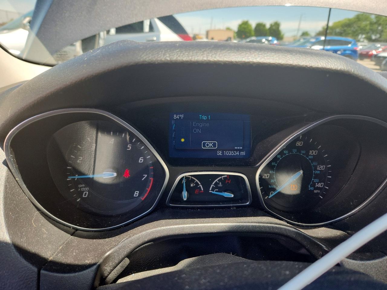 2014 Ford Focus Se Серый vin: 1FADP3F22EL366156
