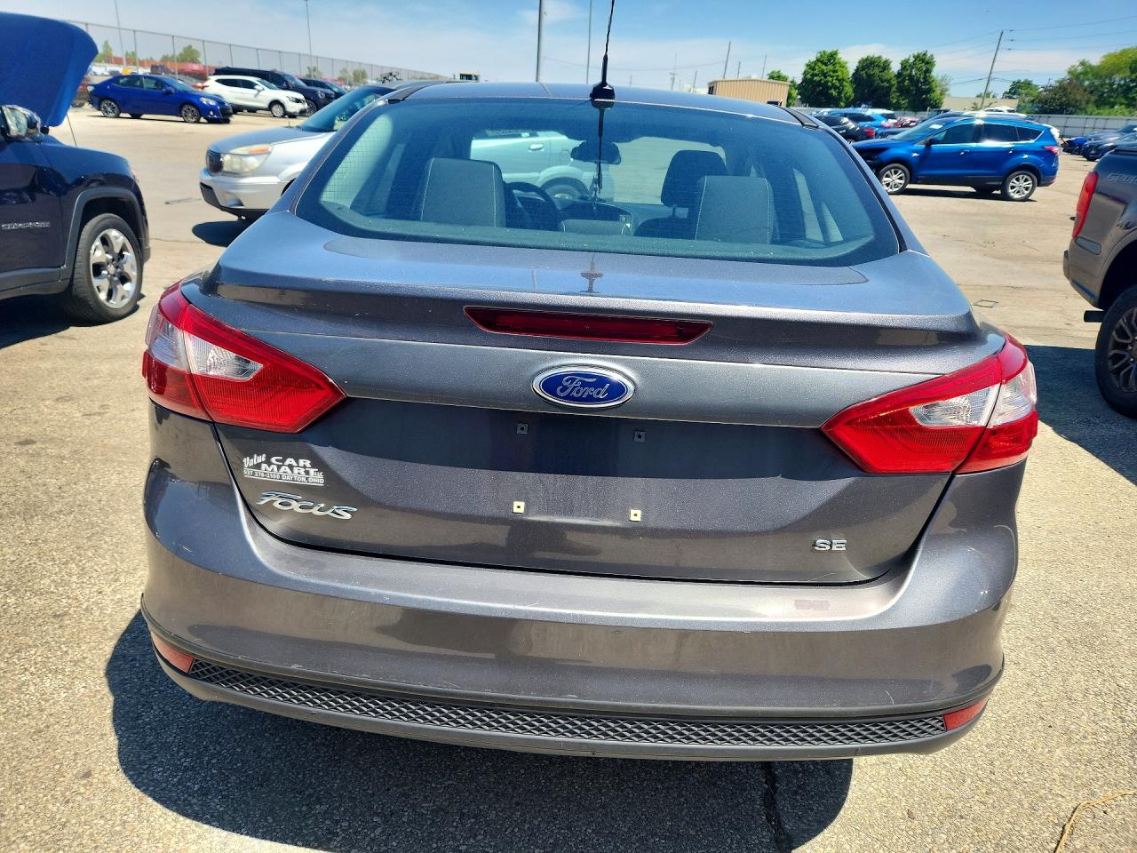 2014 Ford Focus Se Серый vin: 1FADP3F22EL366156
