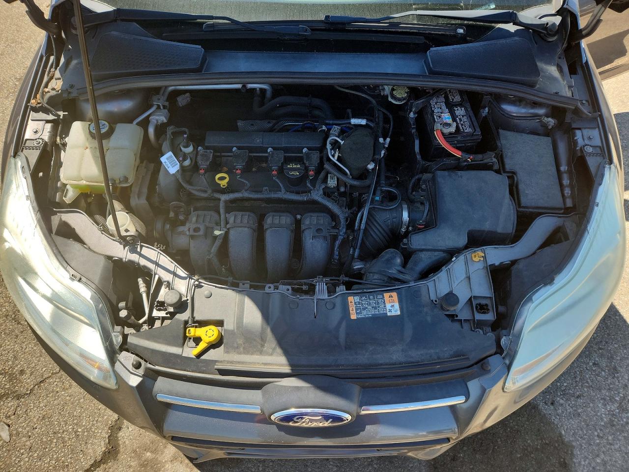 2014 Ford Focus Se Серый vin: 1FADP3F22EL366156