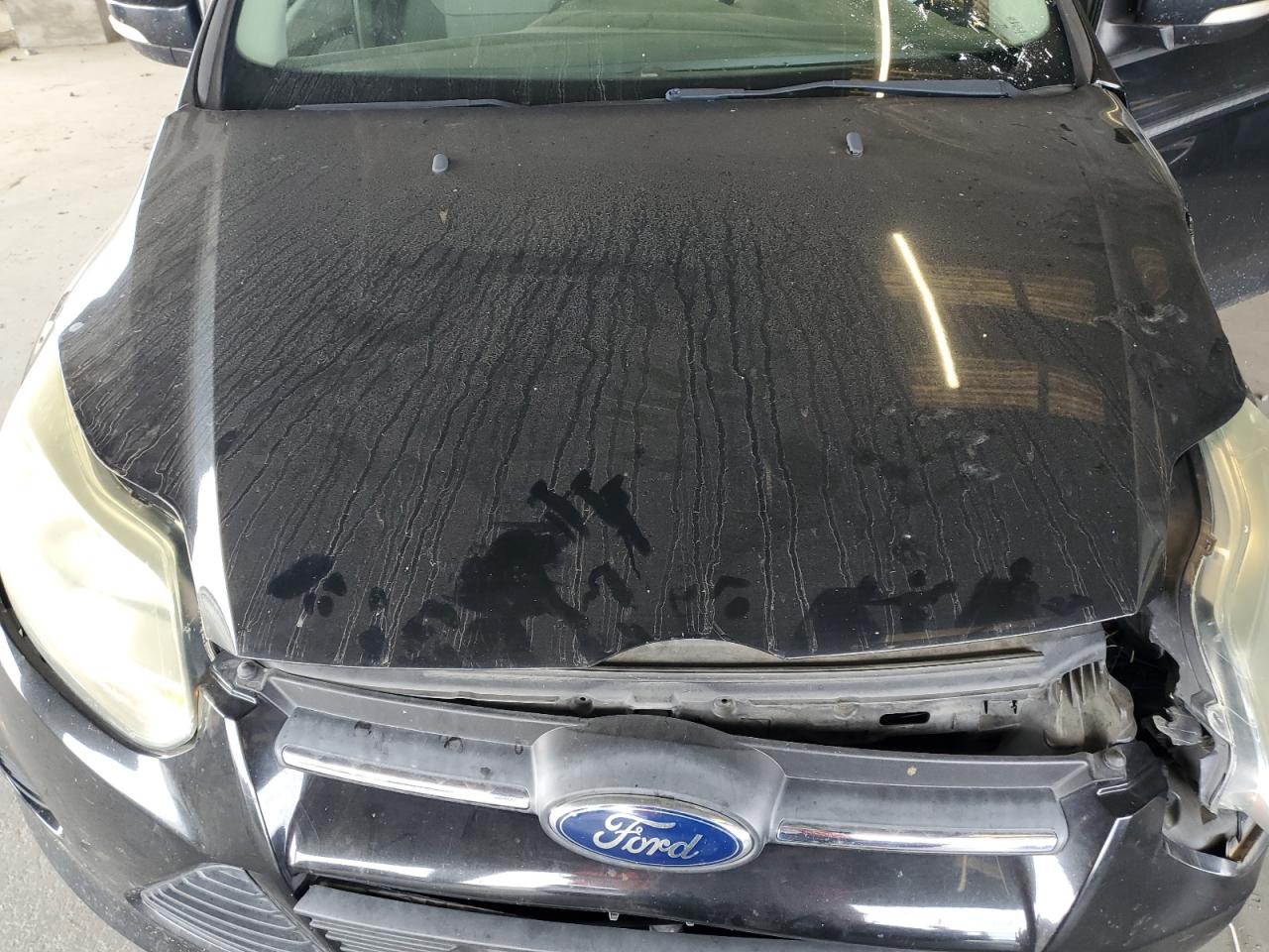 2014 Ford Focus Se Black vin: 1FADP3F22EL375309