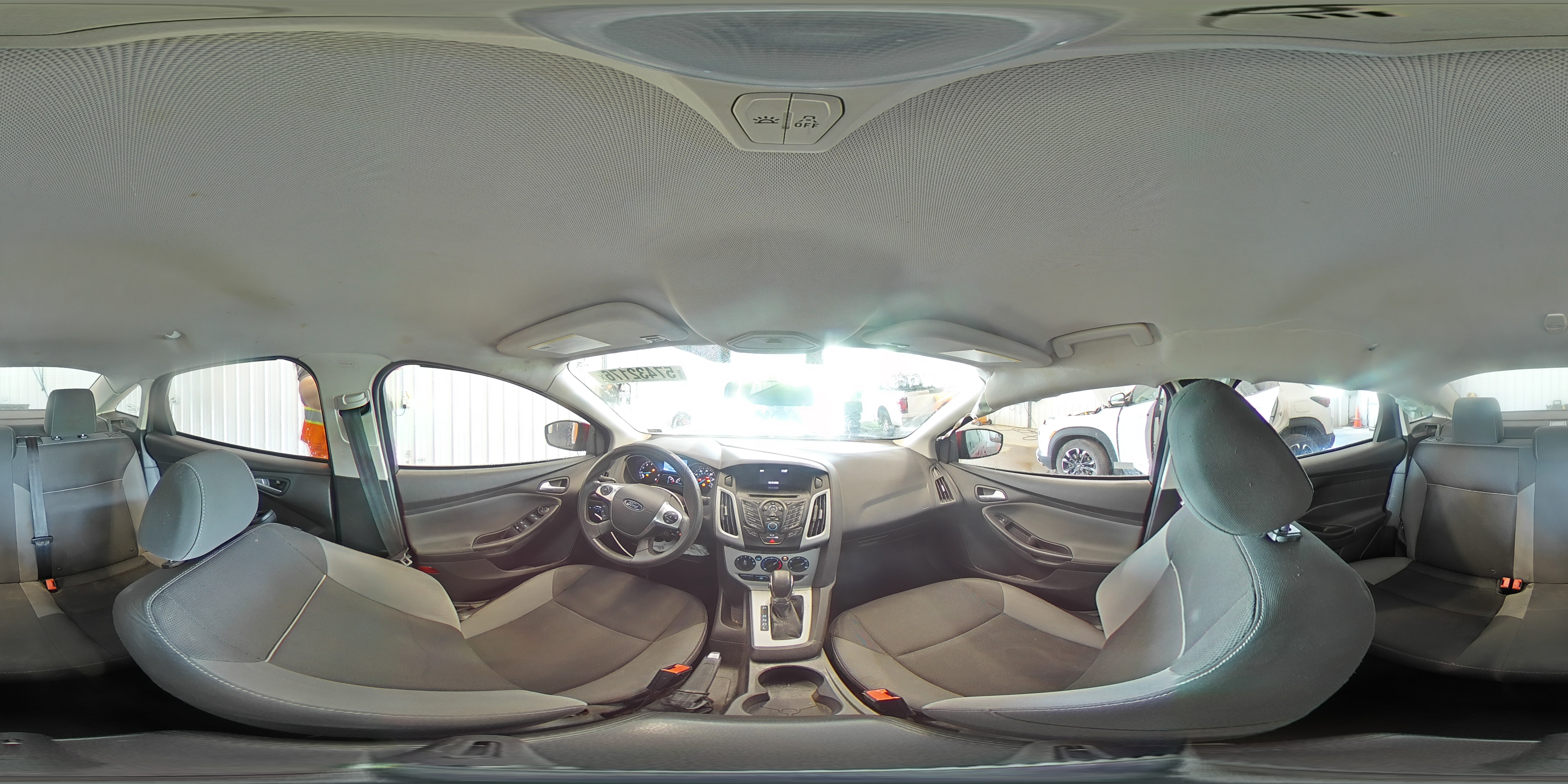 2014 Ford Focus Se Maroon vin: 1FADP3F22EL377951
