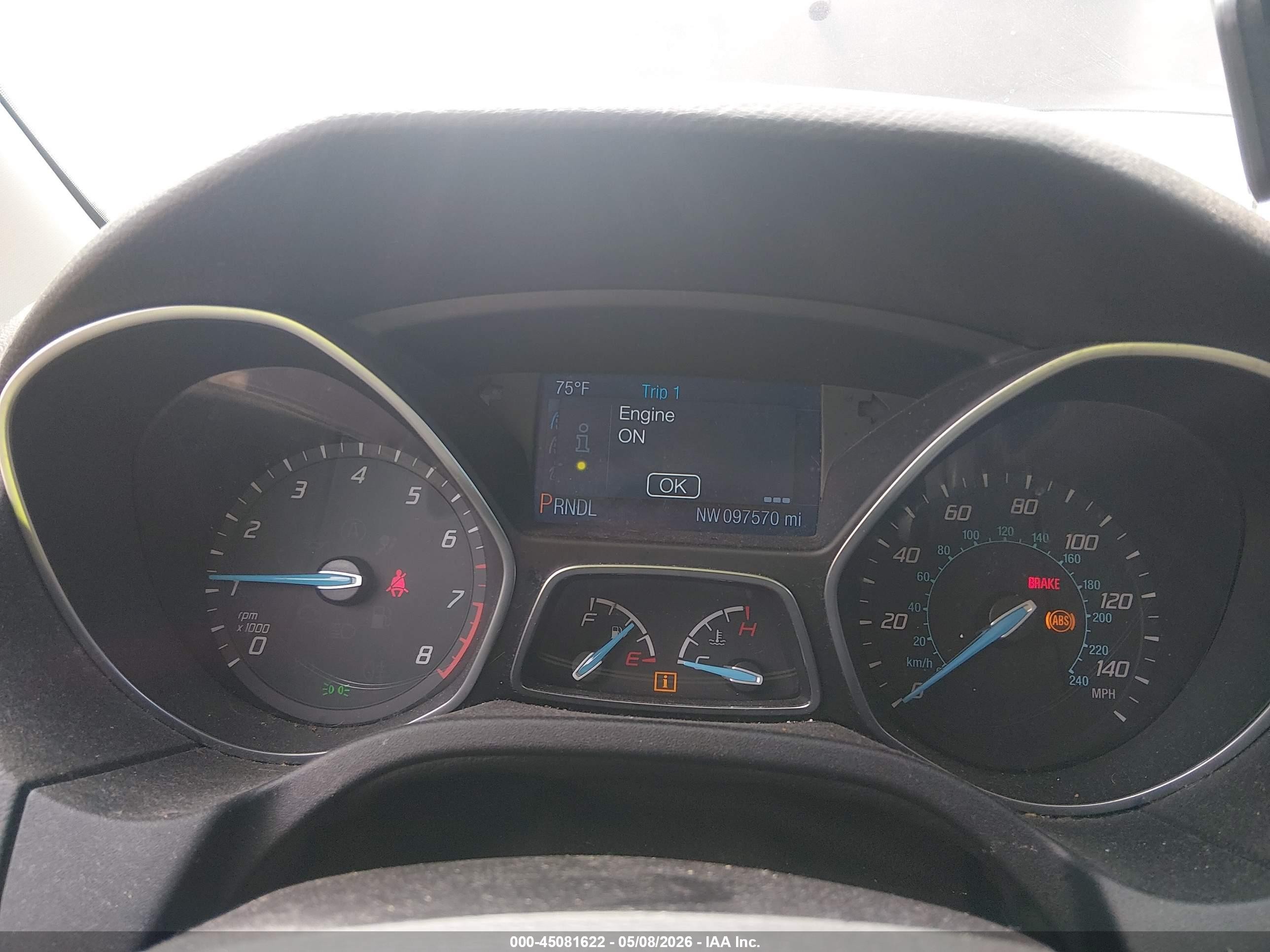 2014 Ford Focus Se Черный vin: 1FADP3F22EL434908