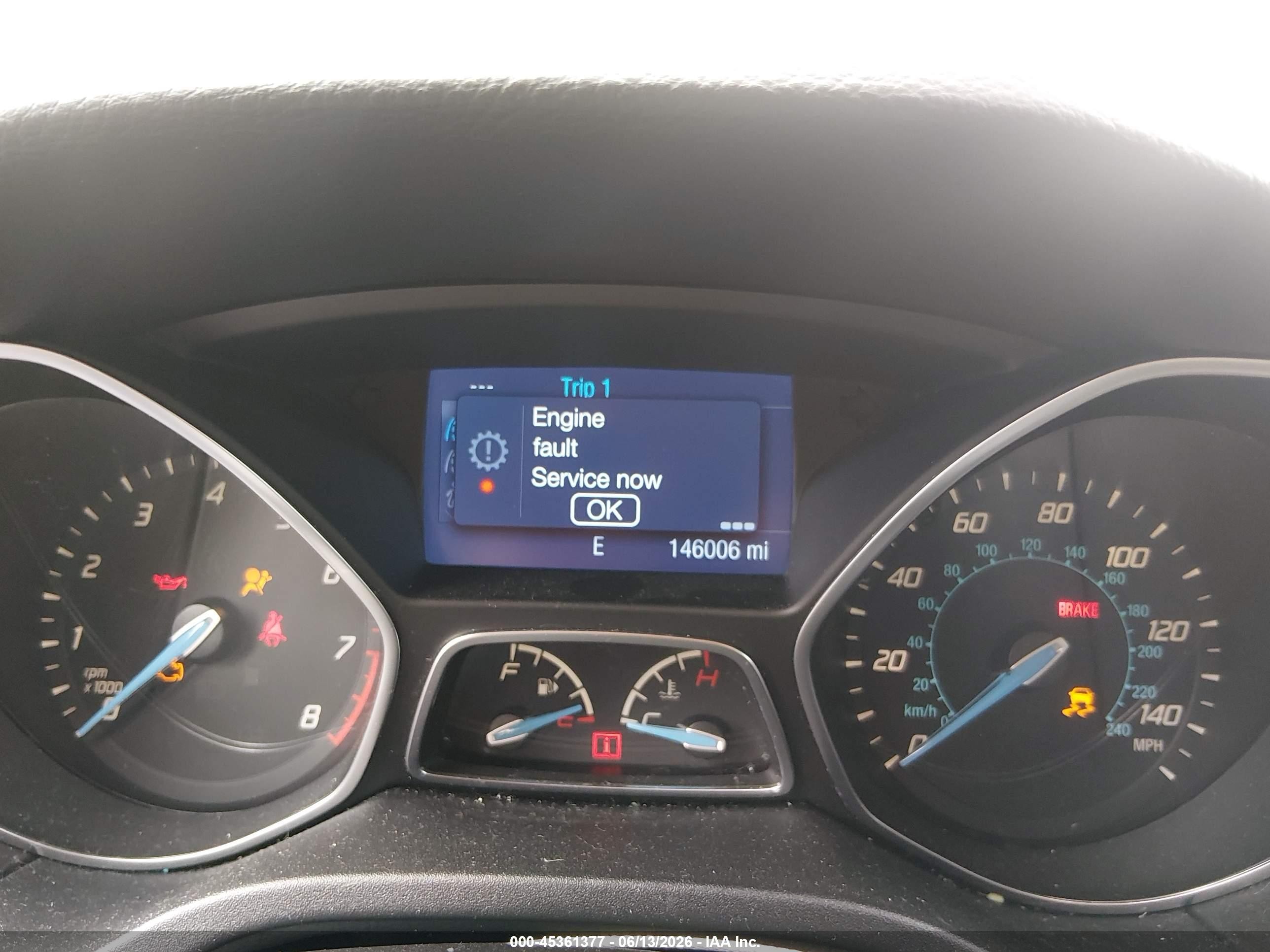 2014 Ford Focus Se Black vin: 1FADP3F22EL449697