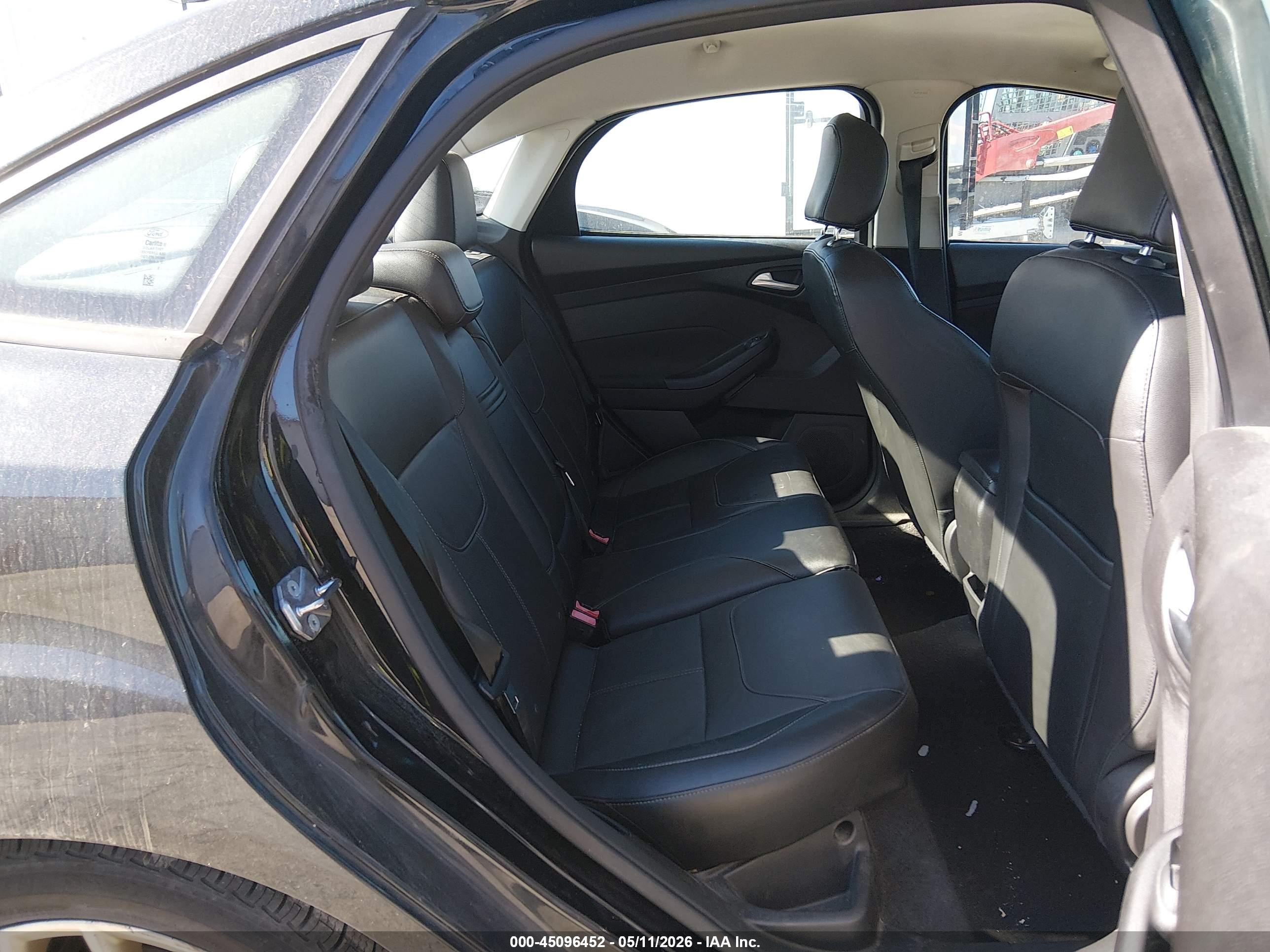 2015 Ford Focus Se Black vin: 1FADP3F22FL200804