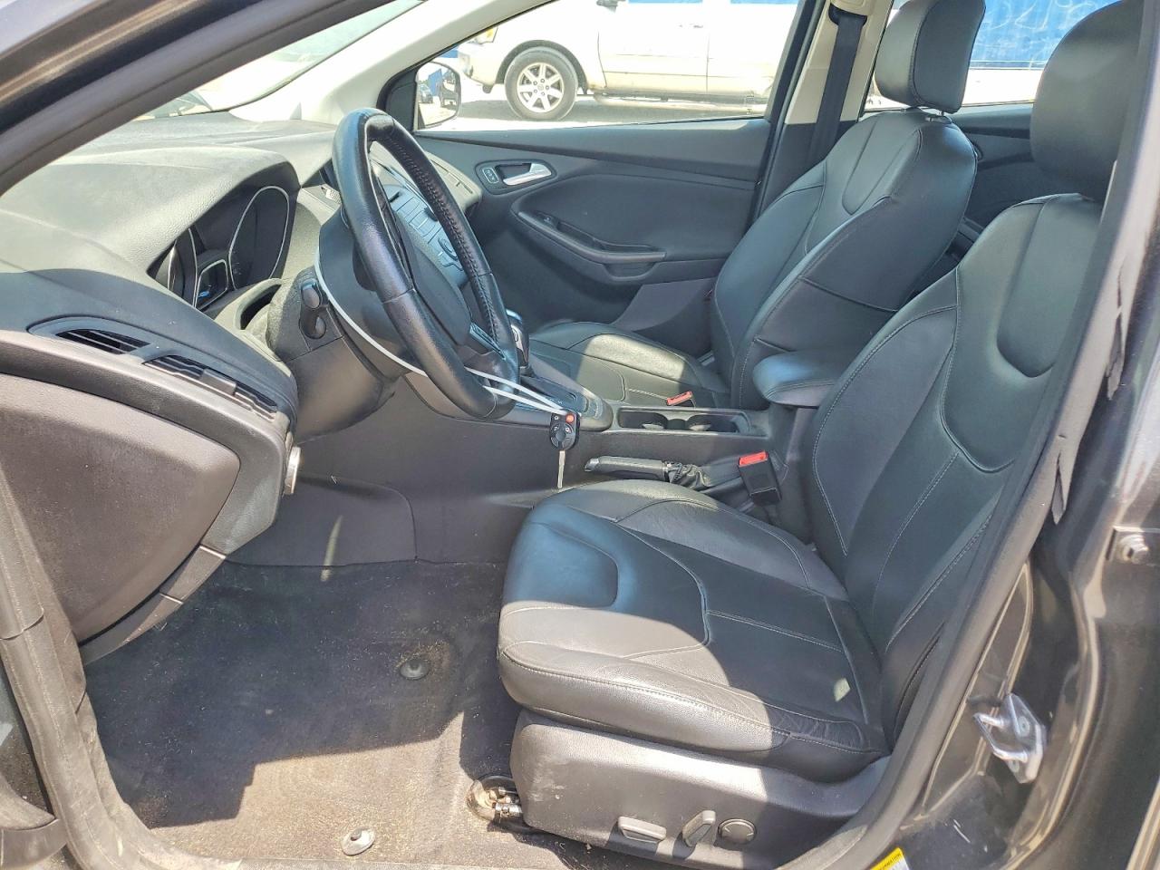 2015 Ford Focus Se Gray vin: 1FADP3F22FL200950