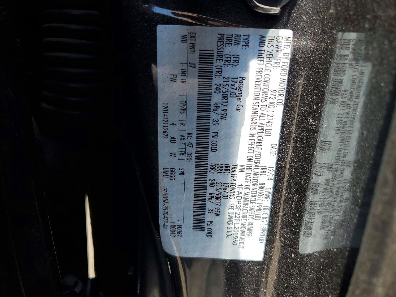 2015 Ford Focus Se Gray vin: 1FADP3F22FL200950