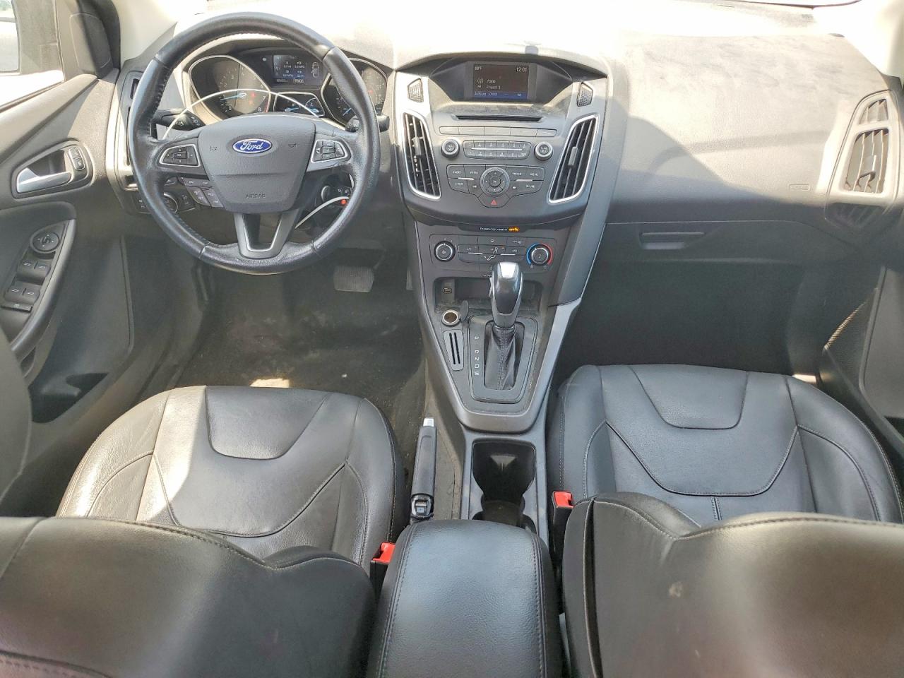 2015 Ford Focus Se Gray vin: 1FADP3F22FL200950