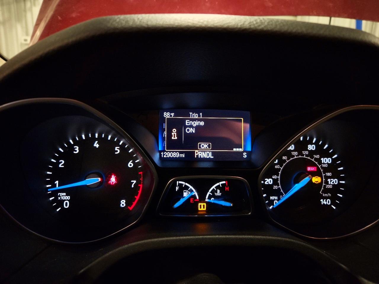2015 Ford Focus Se Maroon vin: 1FADP3F22FL255995