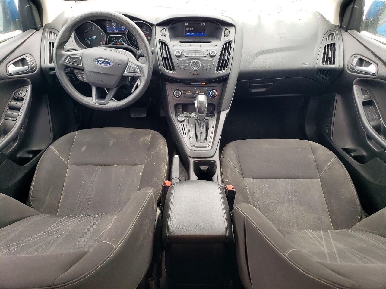 2015 Ford Focus Se Blue vin: 1FADP3F22FL295607