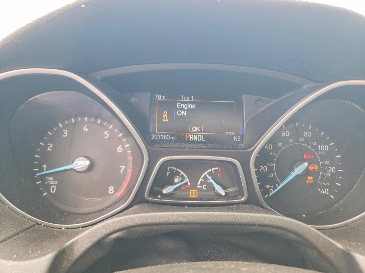 2015 Ford Focus Se Blue vin: 1FADP3F22FL295607