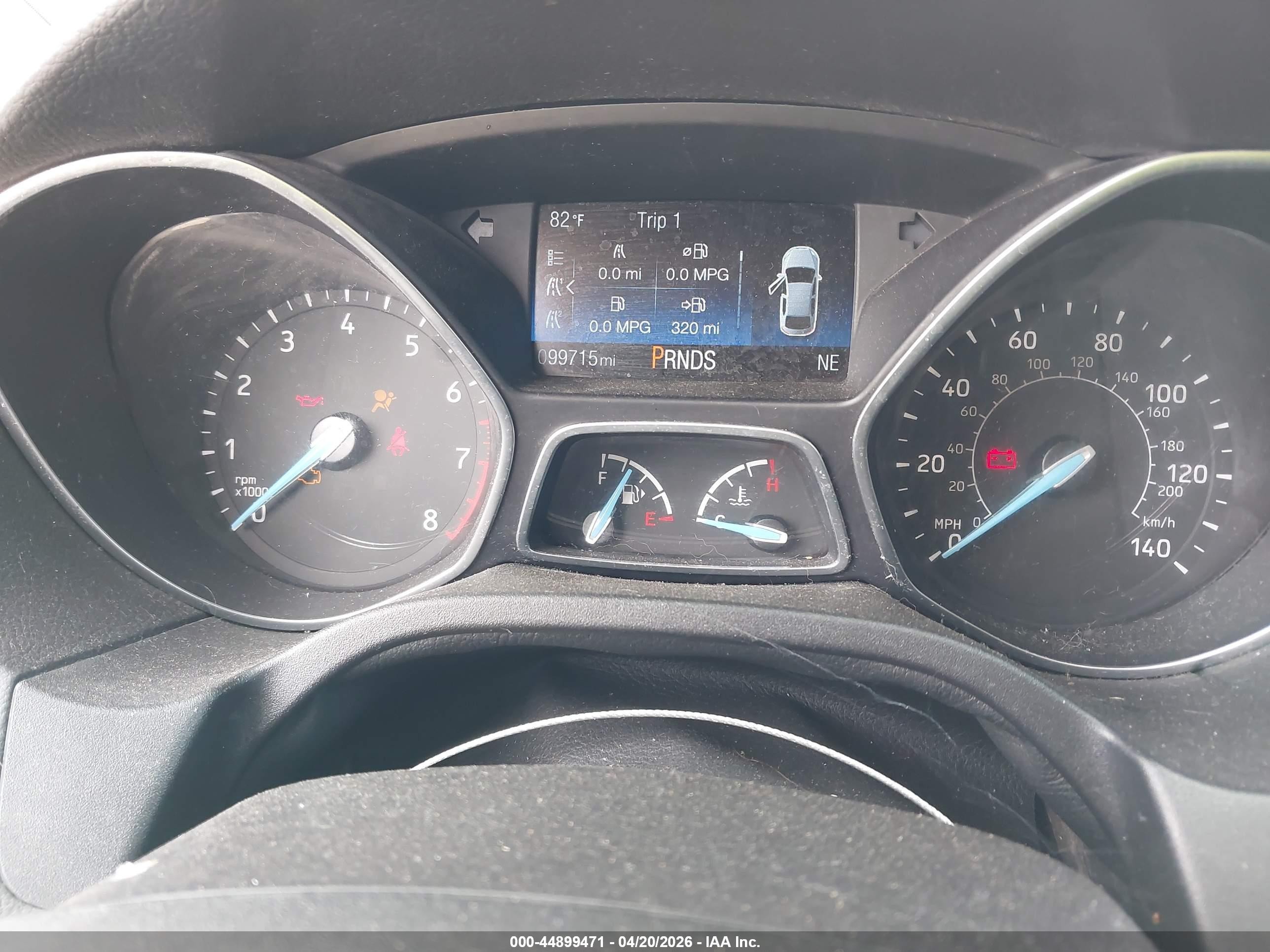 2015 Ford Focus Se White vin: 1FADP3F22FL334535