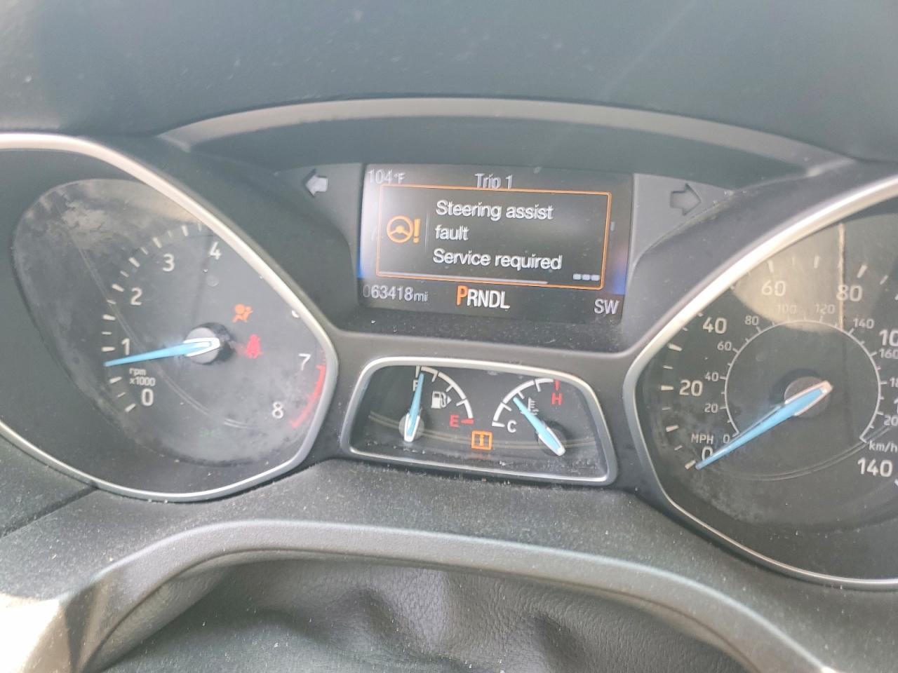 2015 Ford Focus Se Серый vin: 1FADP3F22FL340853