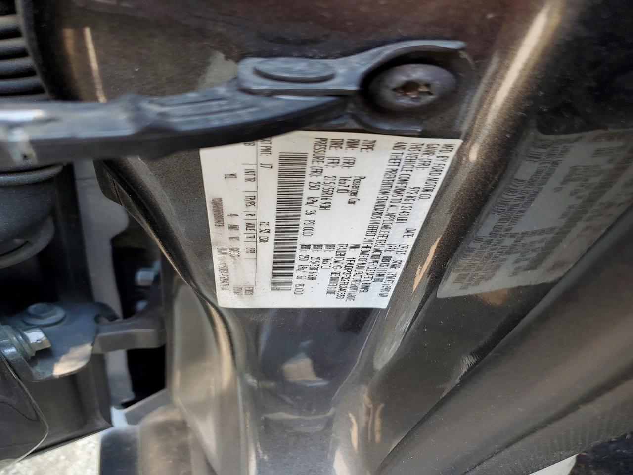 2015 Ford Focus Se Серый vin: 1FADP3F22FL340853