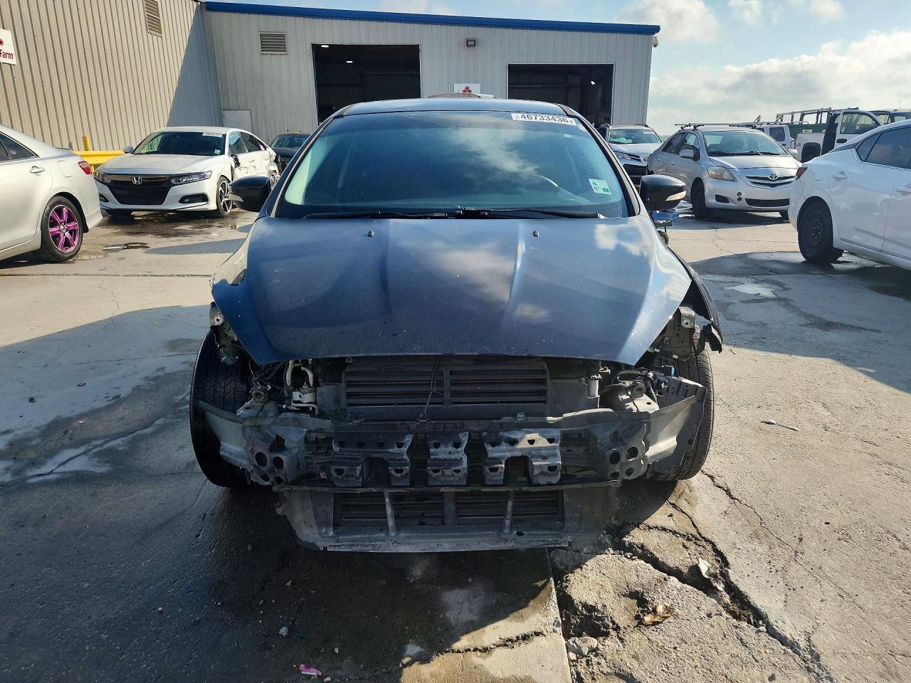 2015 Ford Focus Se Black vin: 1FADP3F22FL340920
