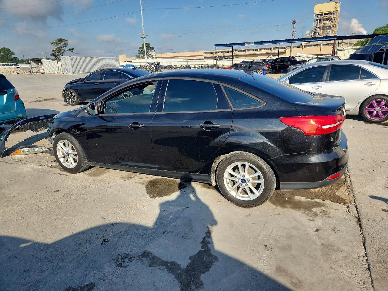 2015 Ford Focus Se Black vin: 1FADP3F22FL340920