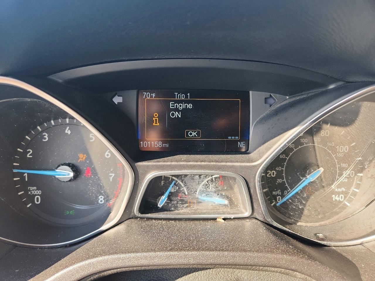 2015 Ford Focus Se Black vin: 1FADP3F22FL340920