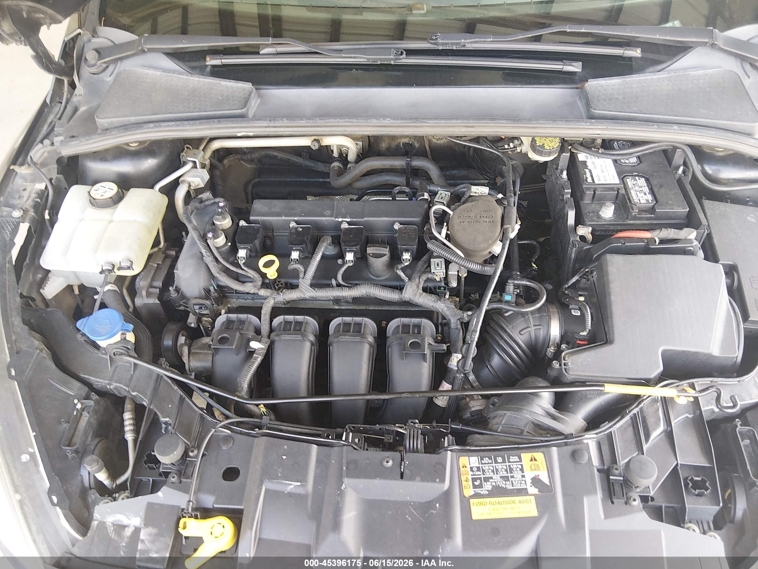 2015 Ford Focus Se Черный vin: 1FADP3F22FL344918