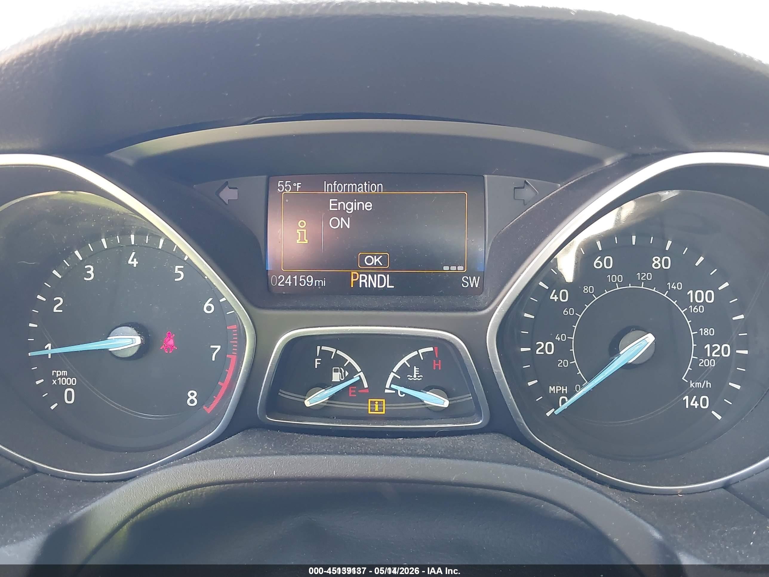 2015 Ford Focus Se Black vin: 1FADP3F22FL349875