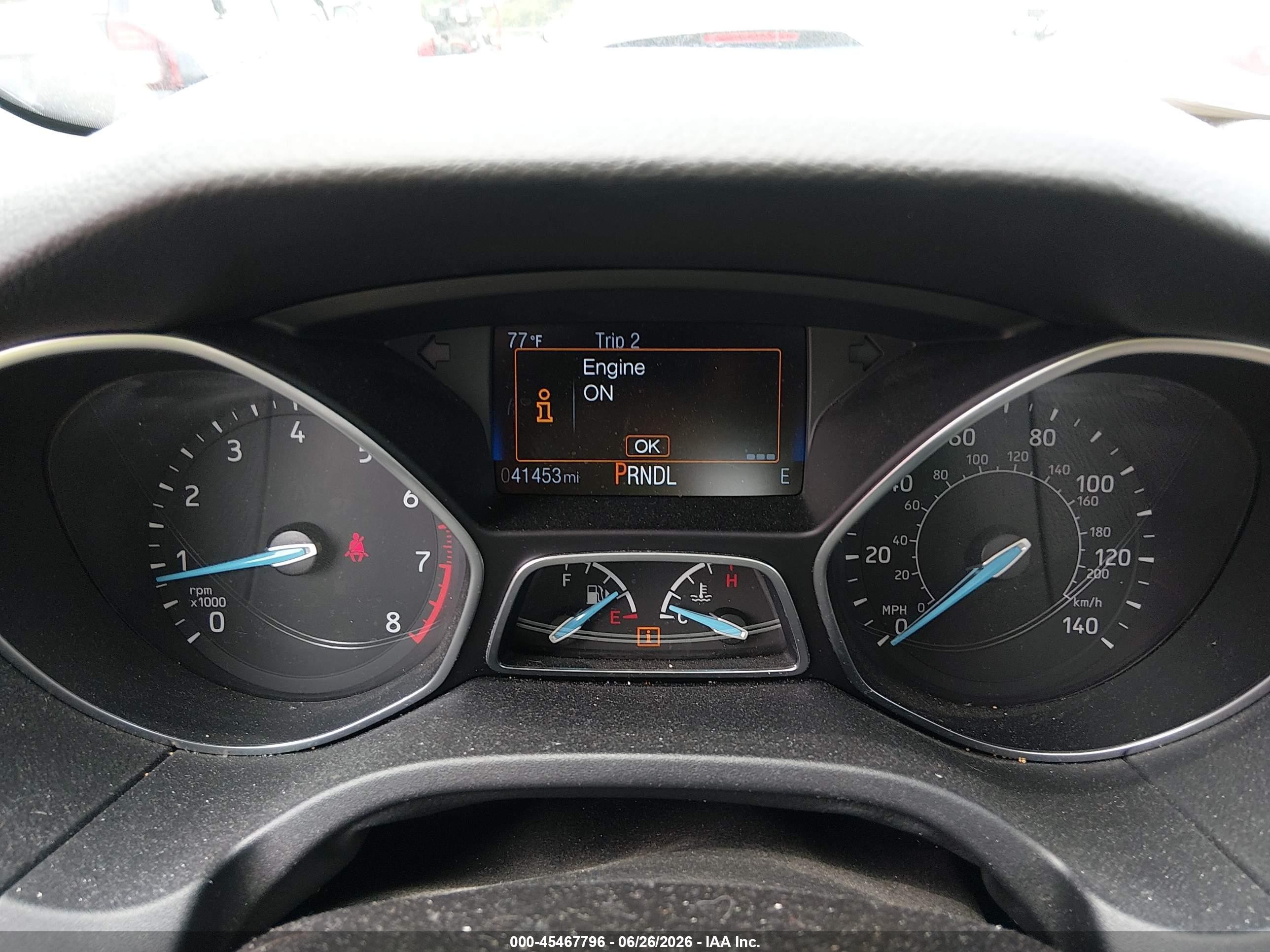 2015 Ford Focus Se White vin: 1FADP3F22FL350007