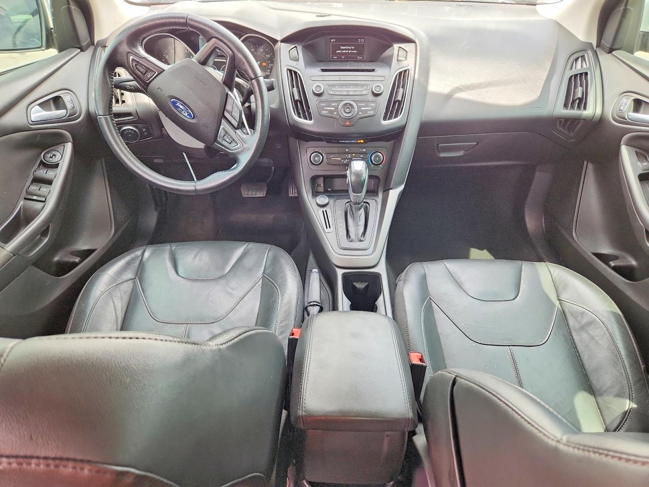 2015 Ford Focus Se White vin: 1FADP3F22FL357345
