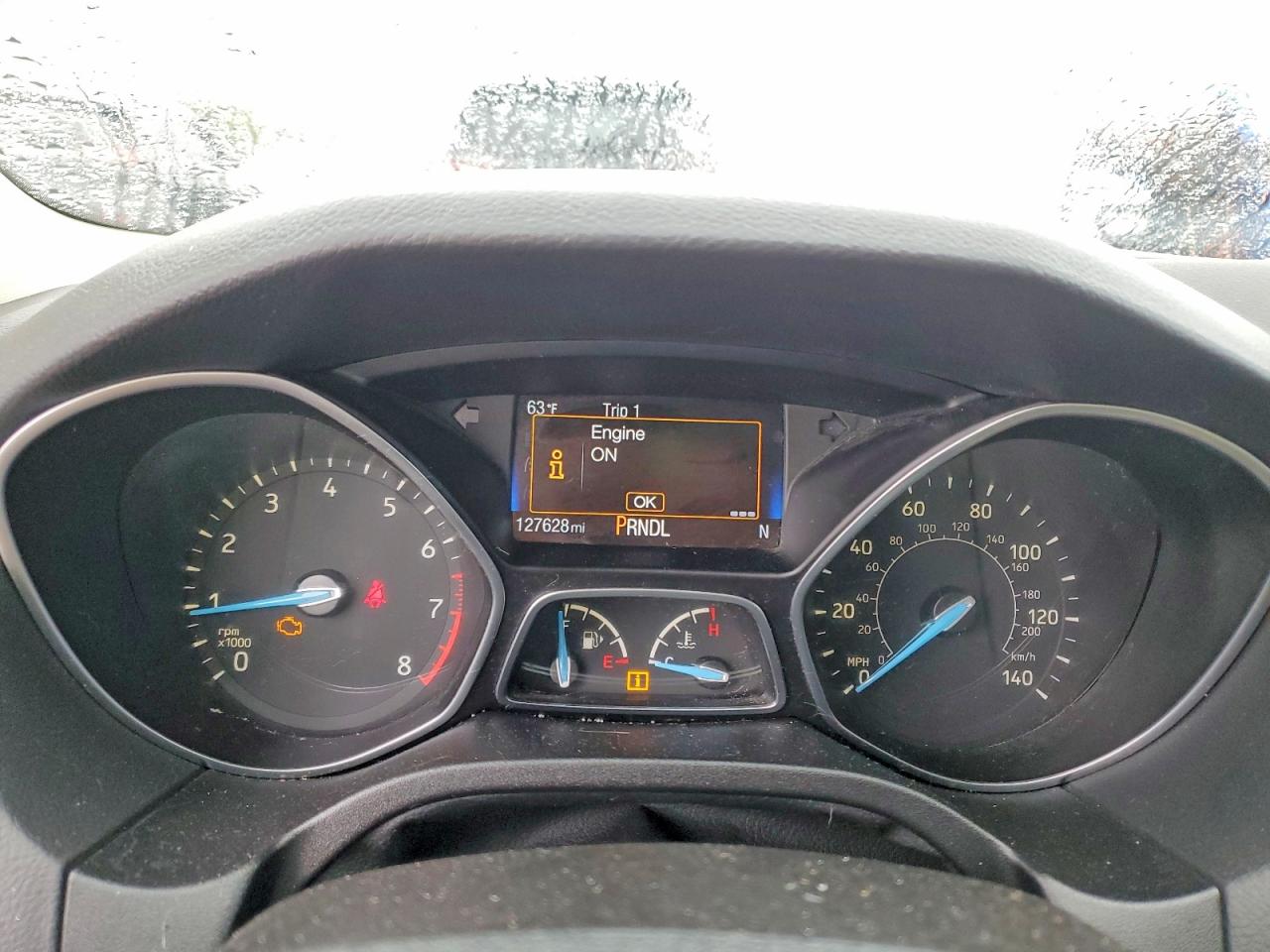 2015 Ford Focus Se Red vin: 1FADP3F22FL360892