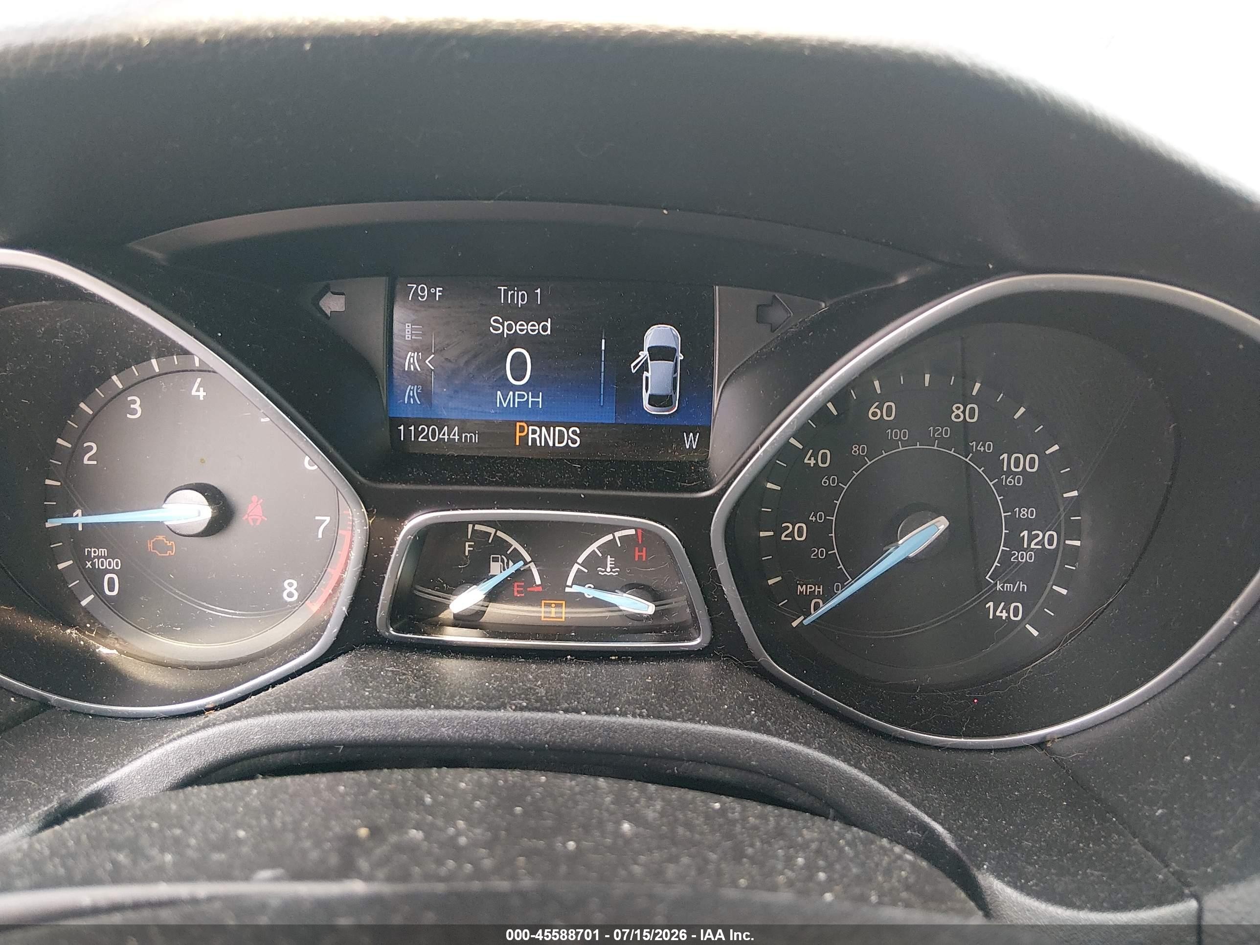 2015 Ford Focus Se Silver vin: 1FADP3F22FL362268