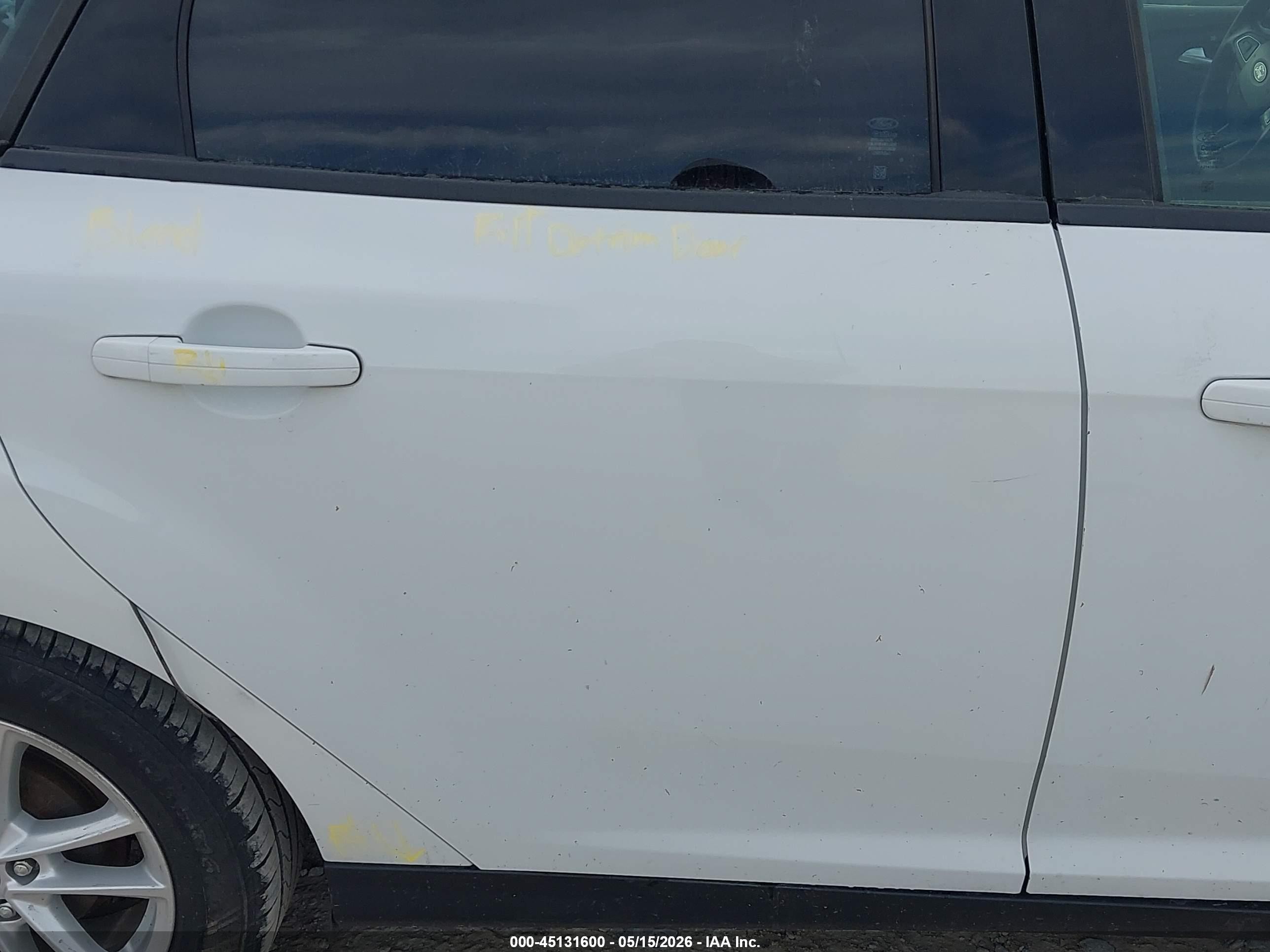 2015 Ford Focus Se White vin: 1FADP3F22FL373836