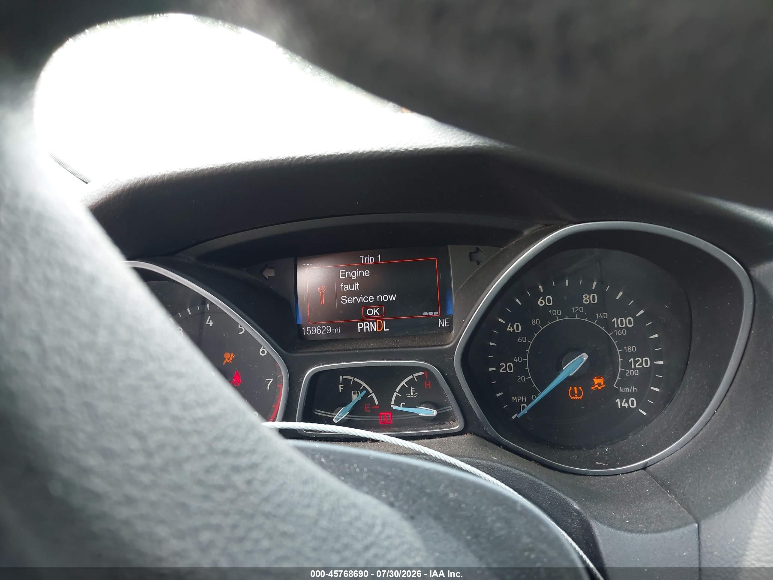 2015 Ford Focus Se Gray vin: 1FADP3F22FL381872