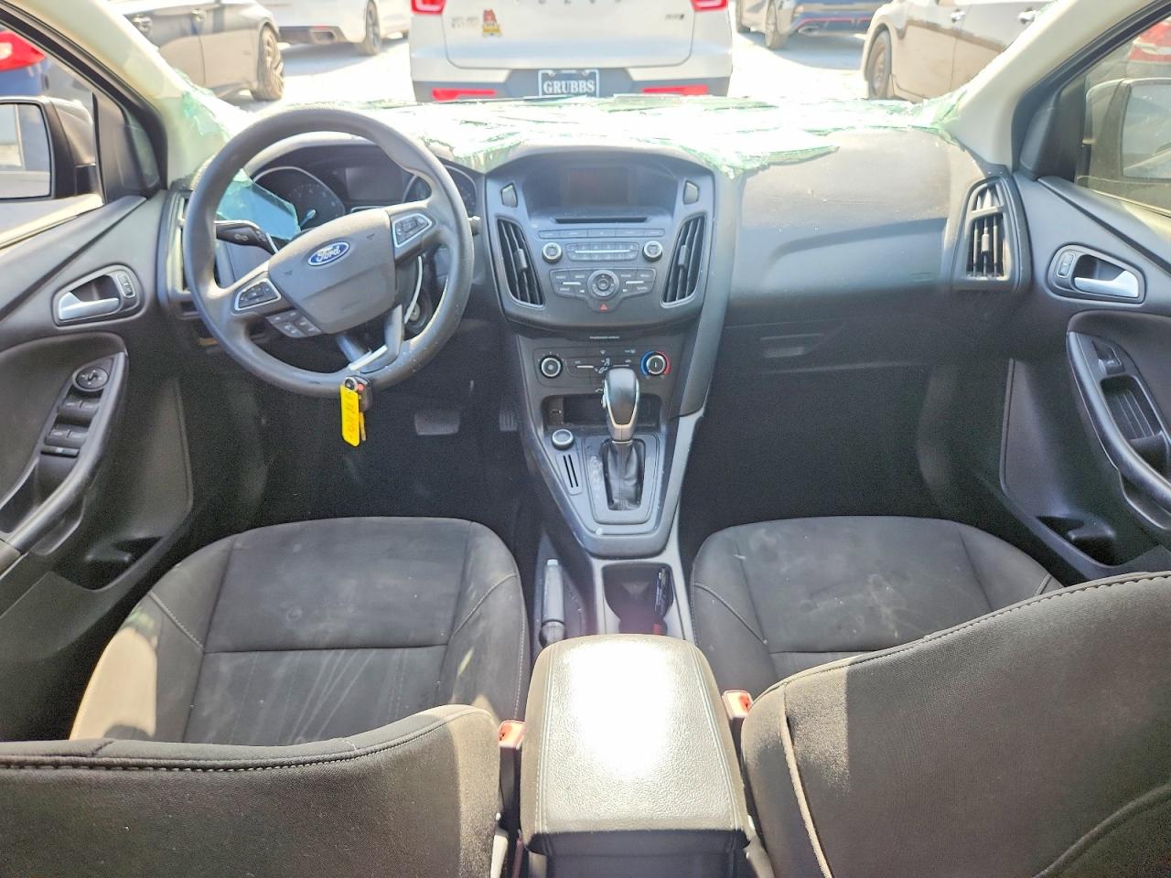 2015 Ford Focus Se Gray vin: 1FADP3F22FL384660
