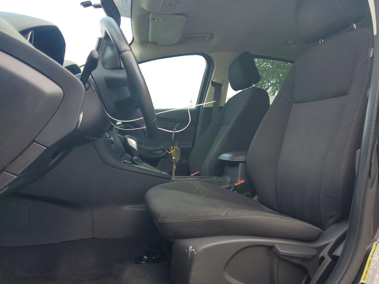 2015 Ford Focus Se Gray vin: 1FADP3F22FL385307