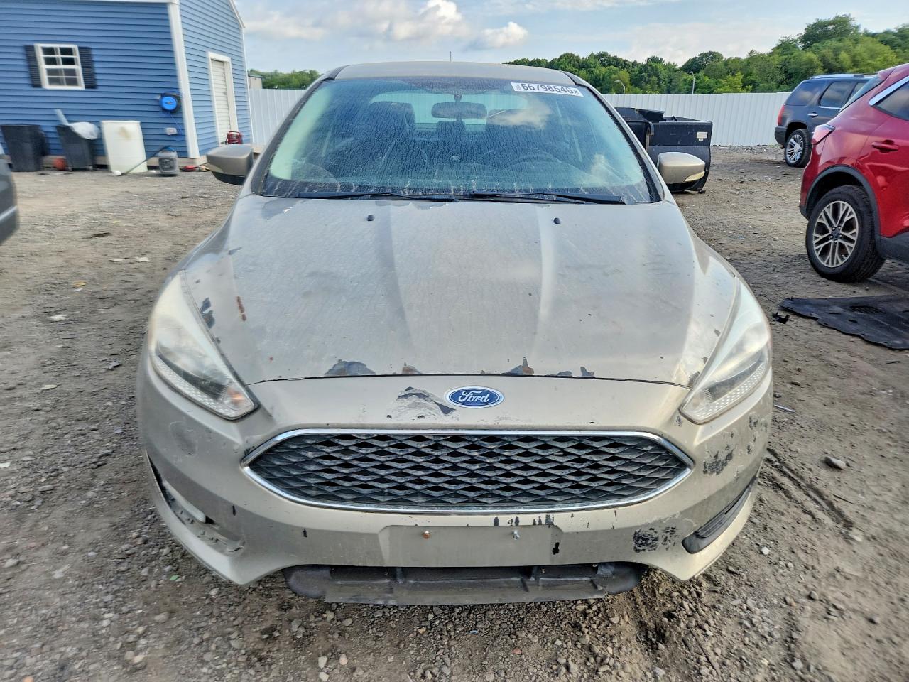 2016 Ford Focus Se Gold vin: 1FADP3F22GL370906