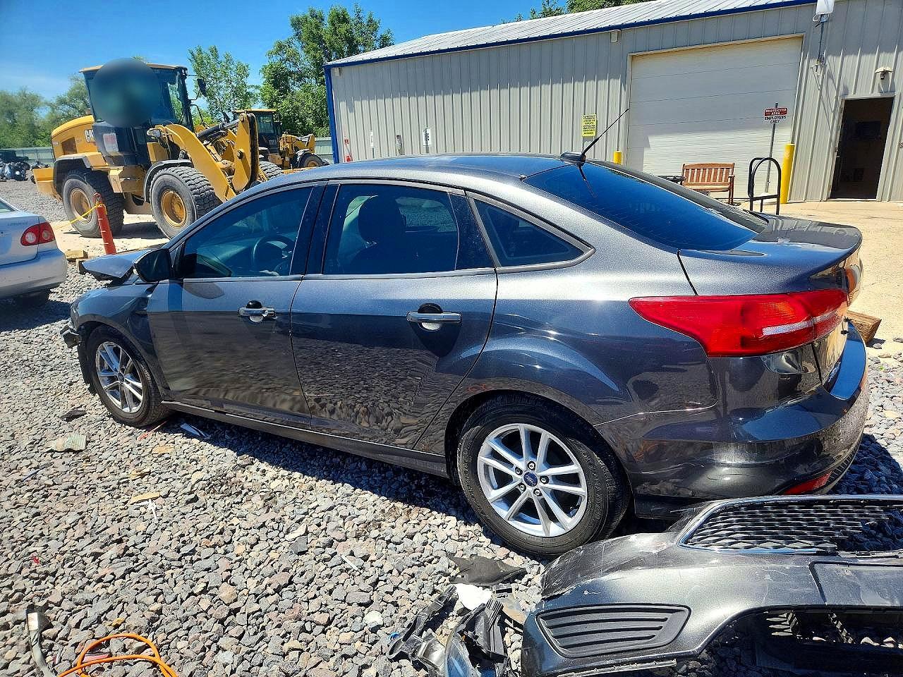 2016 Ford Focus Se Charcoal vin: 1FADP3F22GL403094