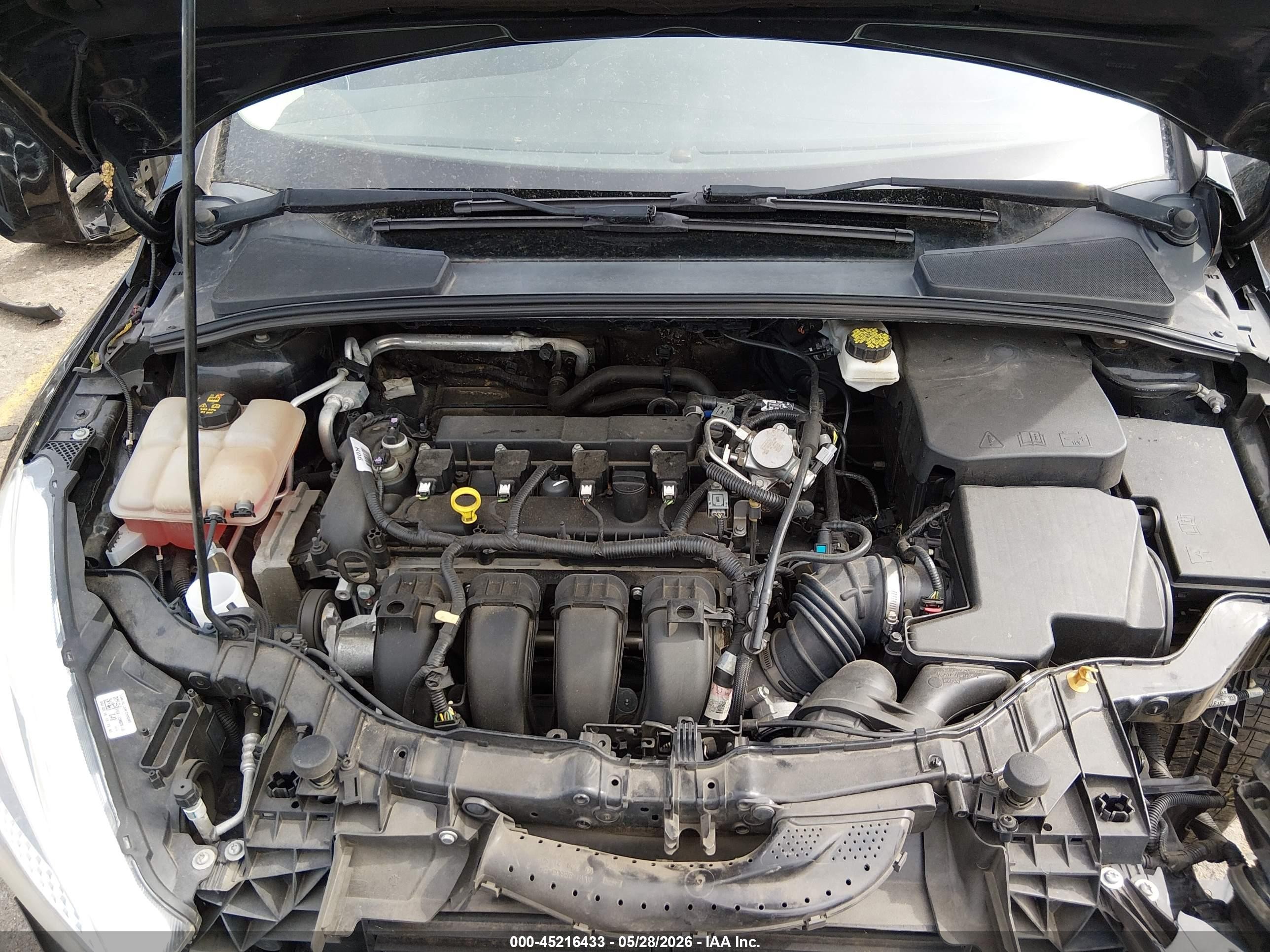 2018 Ford Focus Se Black vin: 1FADP3F22JL327755