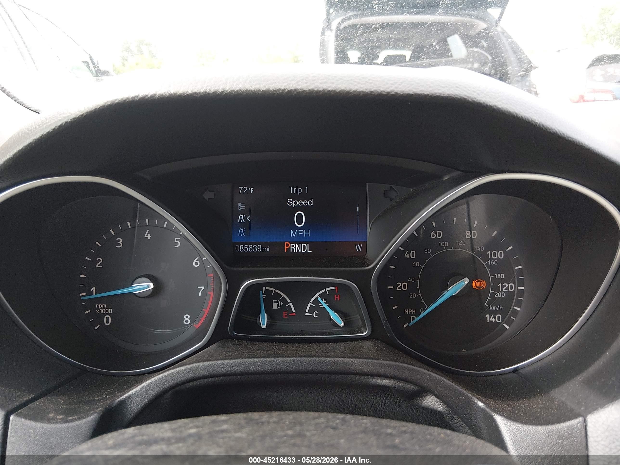 2018 Ford Focus Se Black vin: 1FADP3F22JL327755