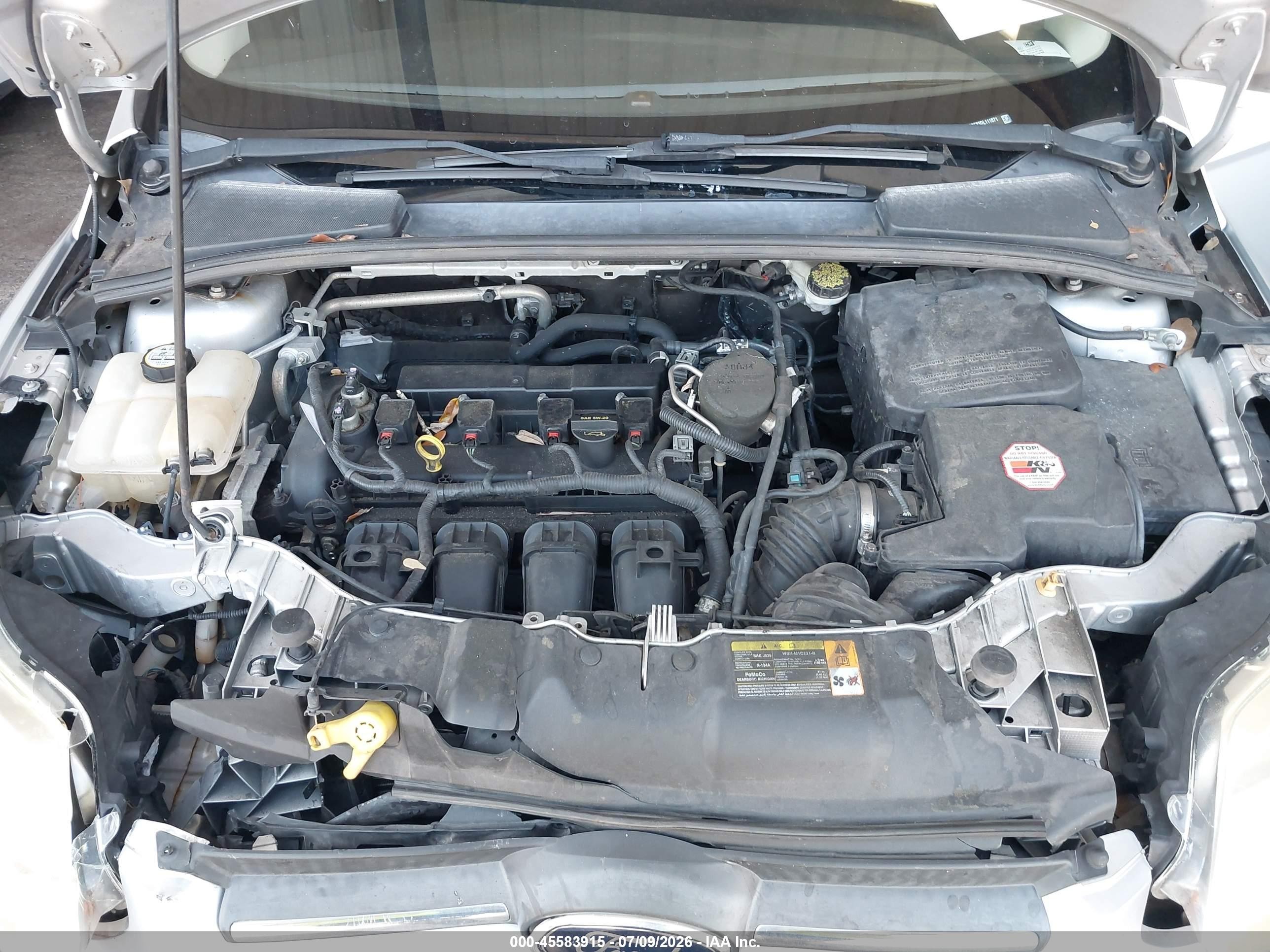 2013 Ford Focus Se Silver vin: 1FADP3F23DL111871