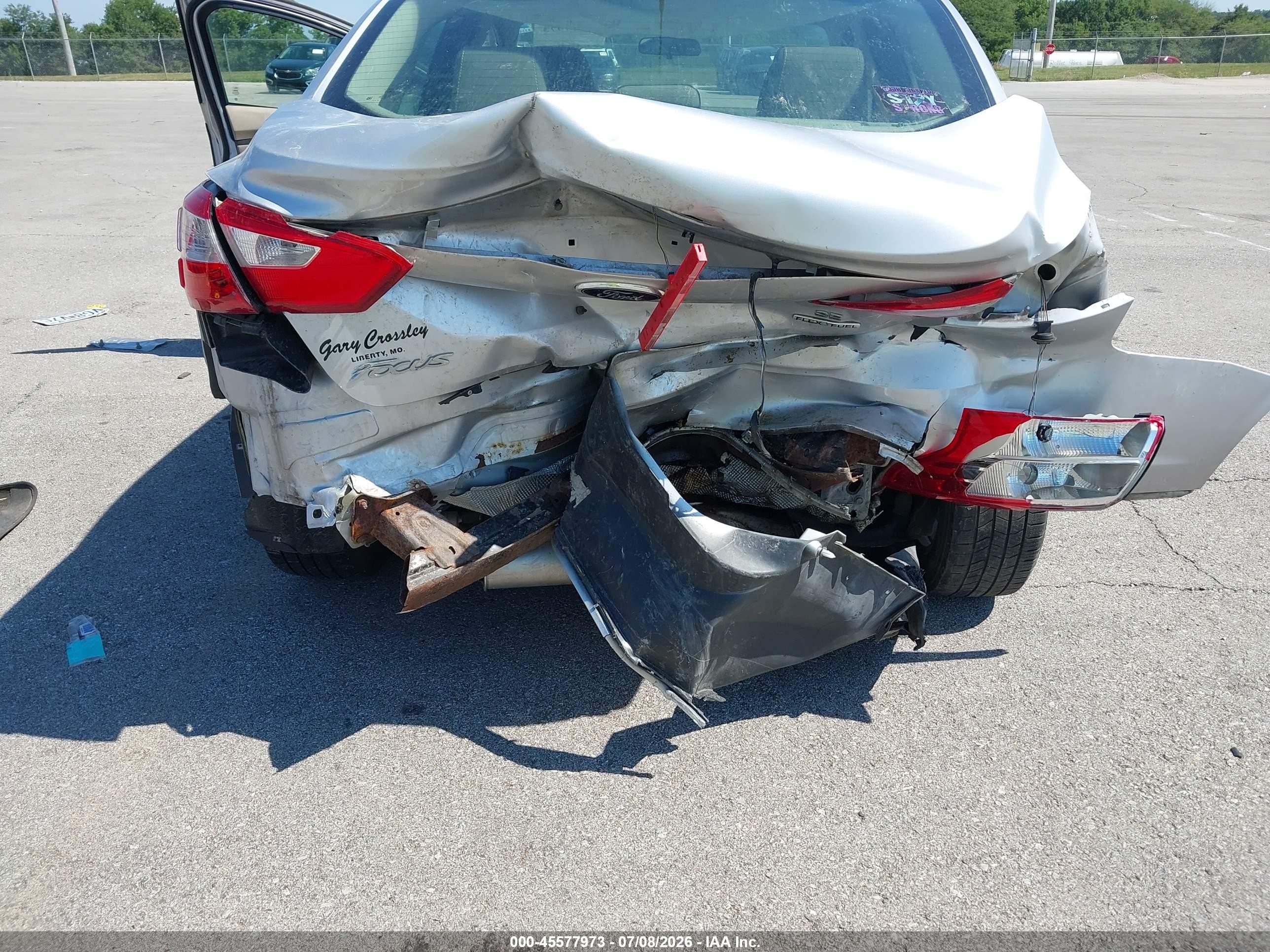 2013 Ford Focus Se Silver vin: 1FADP3F23DL125205