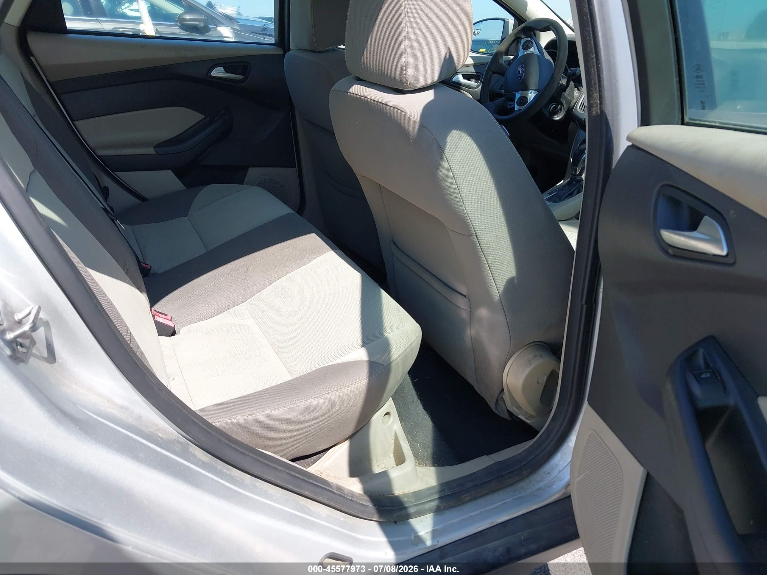 2013 Ford Focus Se Silver vin: 1FADP3F23DL125205