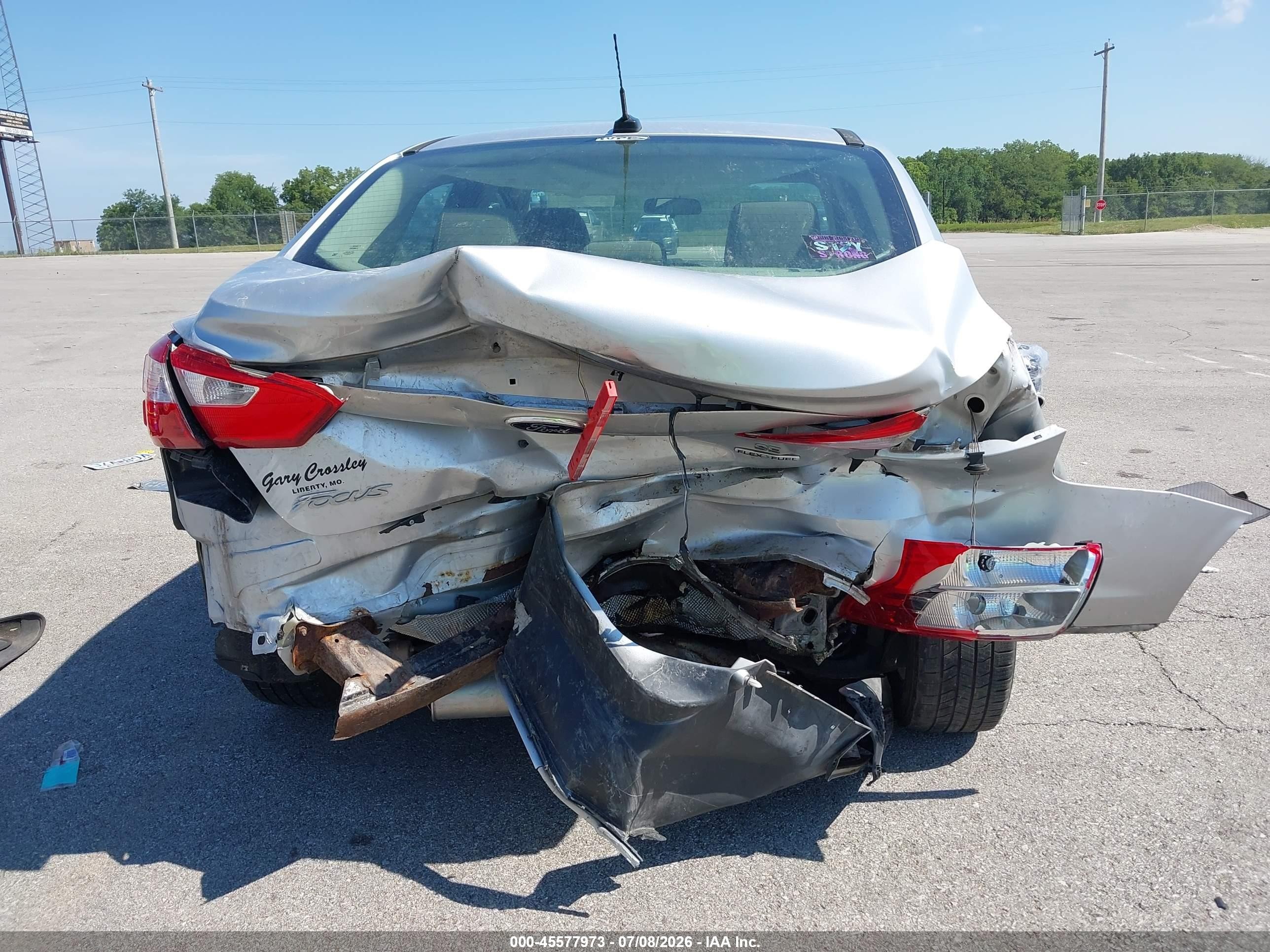 2013 Ford Focus Se Silver vin: 1FADP3F23DL125205