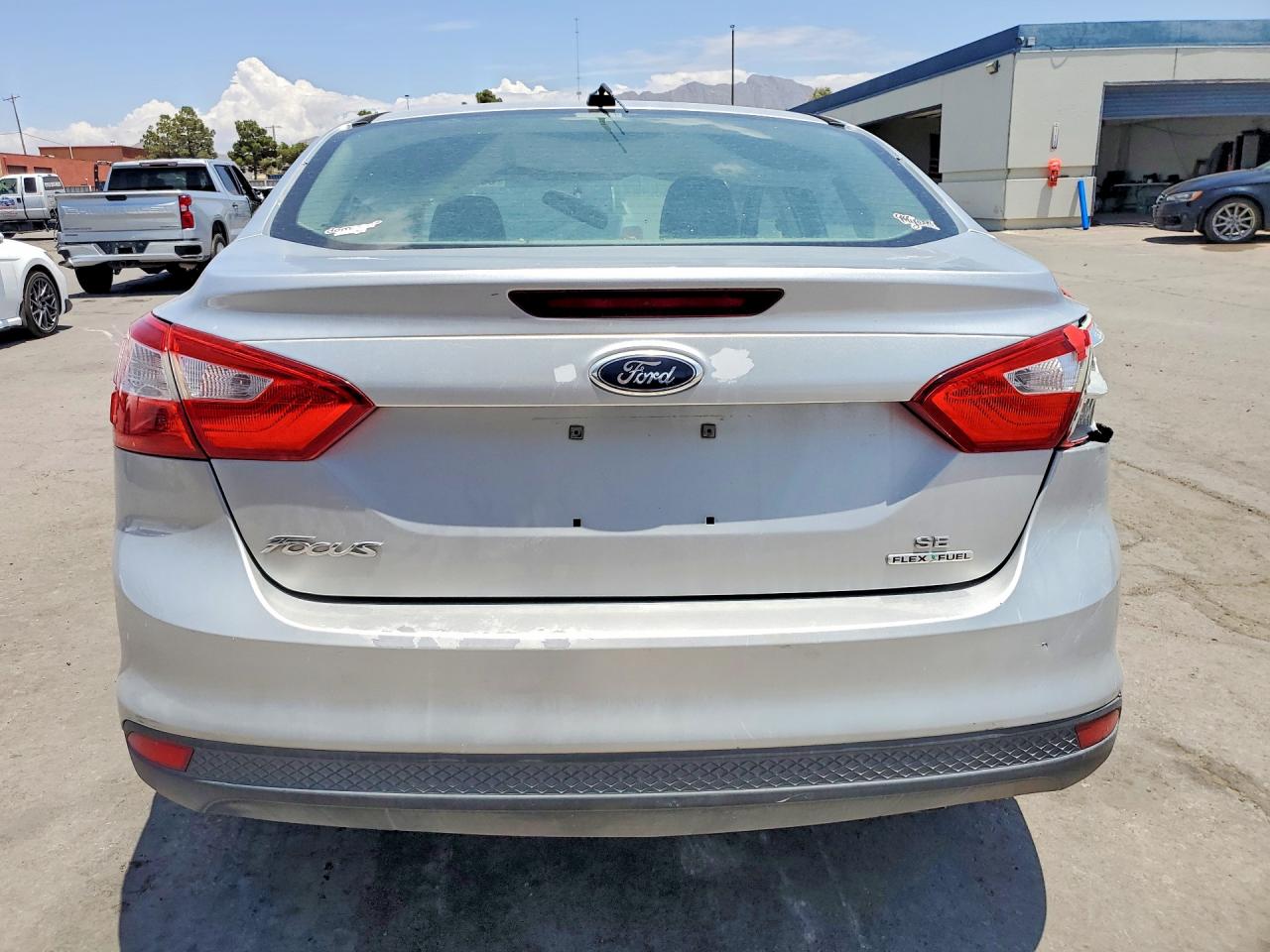 2013 Ford Focus Se Silver vin: 1FADP3F23DL137967