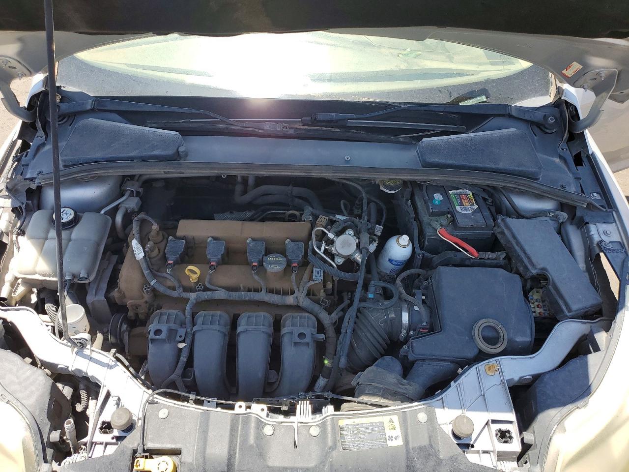 2013 Ford Focus Se Silver vin: 1FADP3F23DL137967